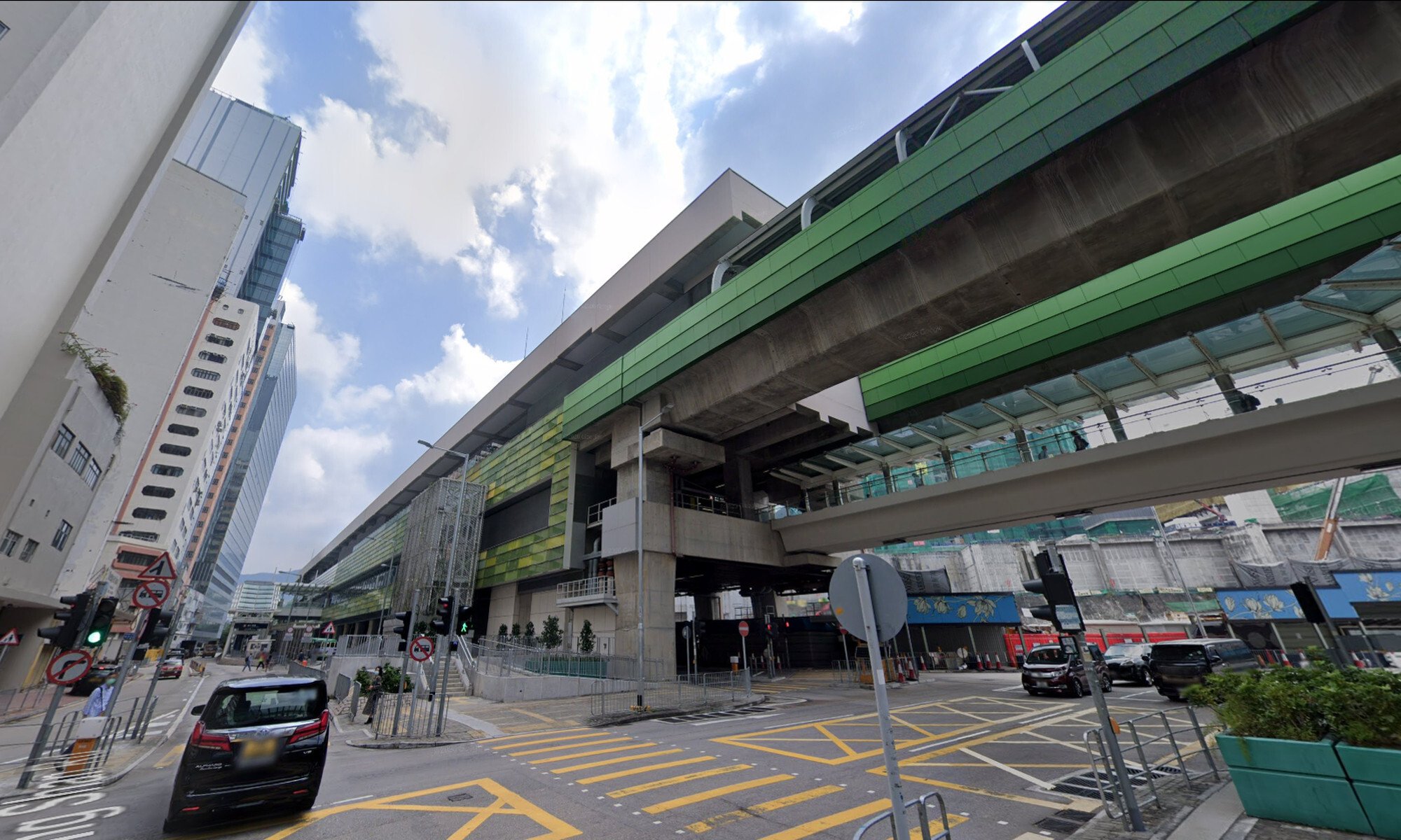 A picture of  Wong Chuk Hang MTR station. Photo: Google