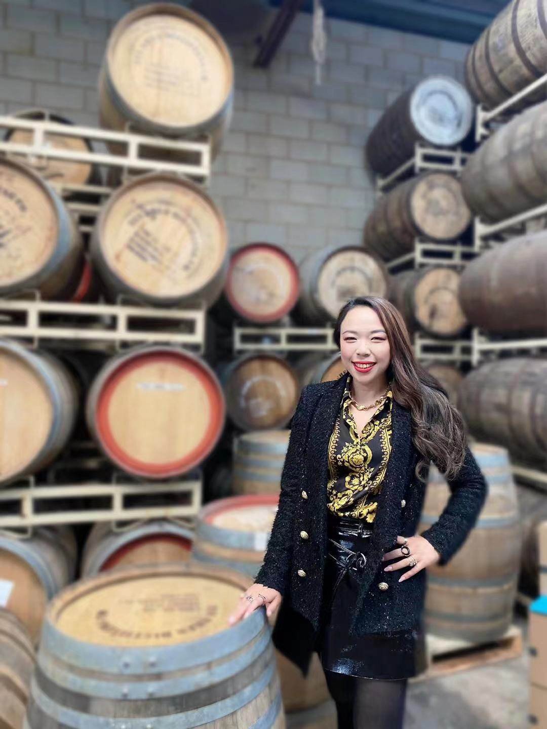 Michele Zhuang, a South Australia-based exporter of wine and spirits, is among traders looking to diversify operations away from the once-lucrative wine export industry. Photo: Handout
