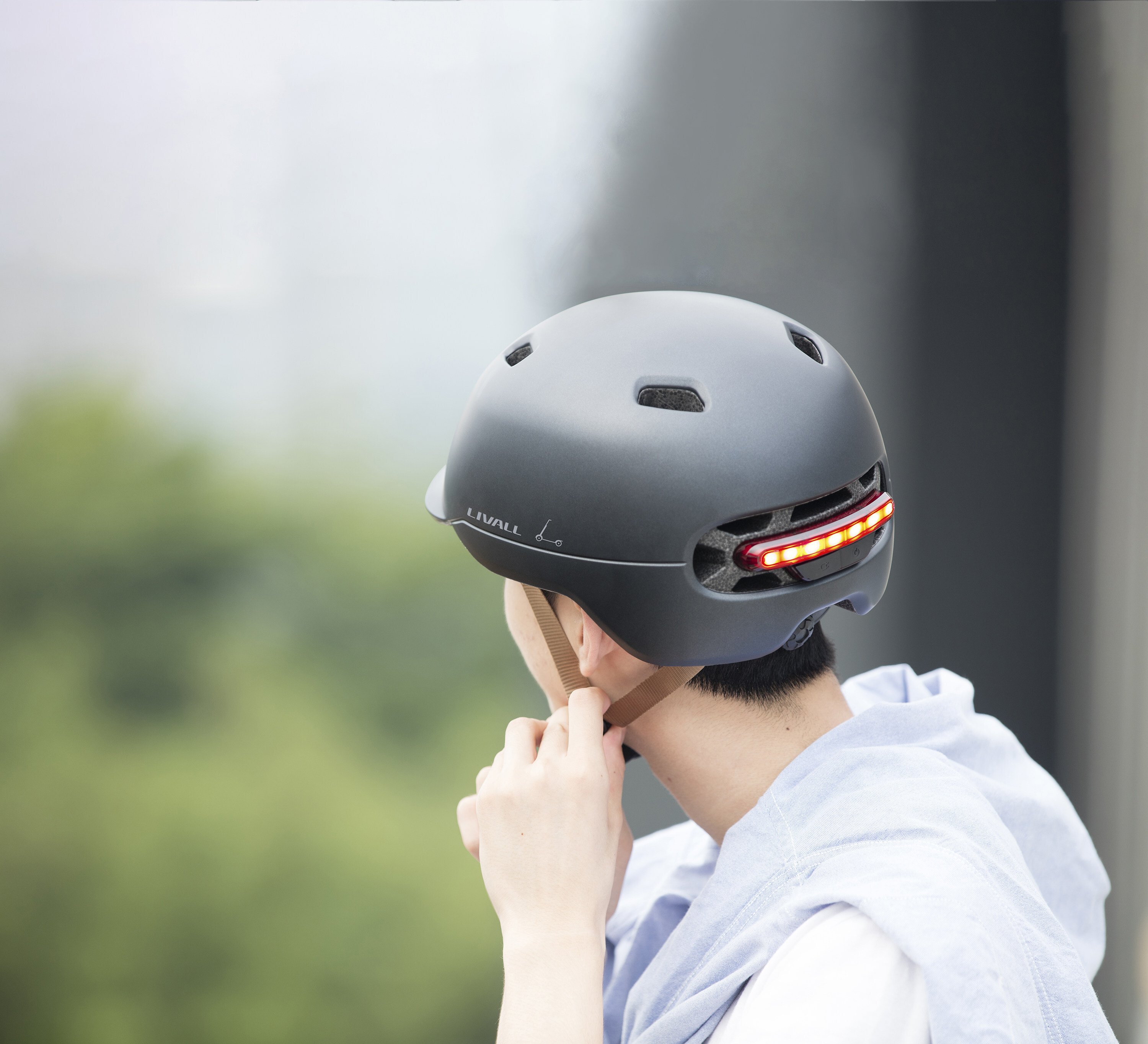 Founded in 2014, Livall started with the manufacture of smart sports helmets before gradually extending production to urban road motorcycle helmets. Photo: Handout