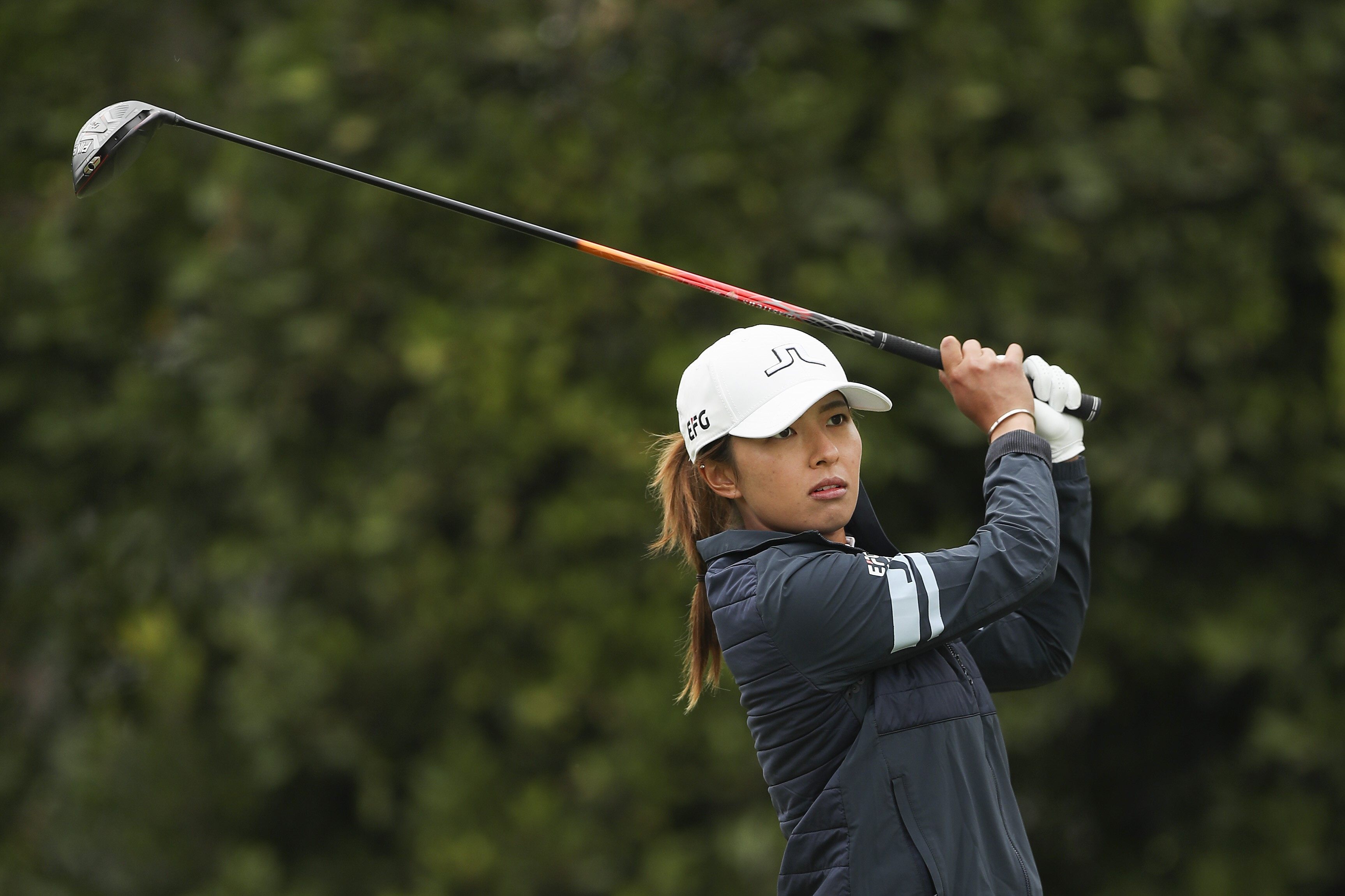 Hong Kong’s Tiffany Chan completes a first-ever top-10 finish on the LPGA Tour at the LA Open. Photo: AFP