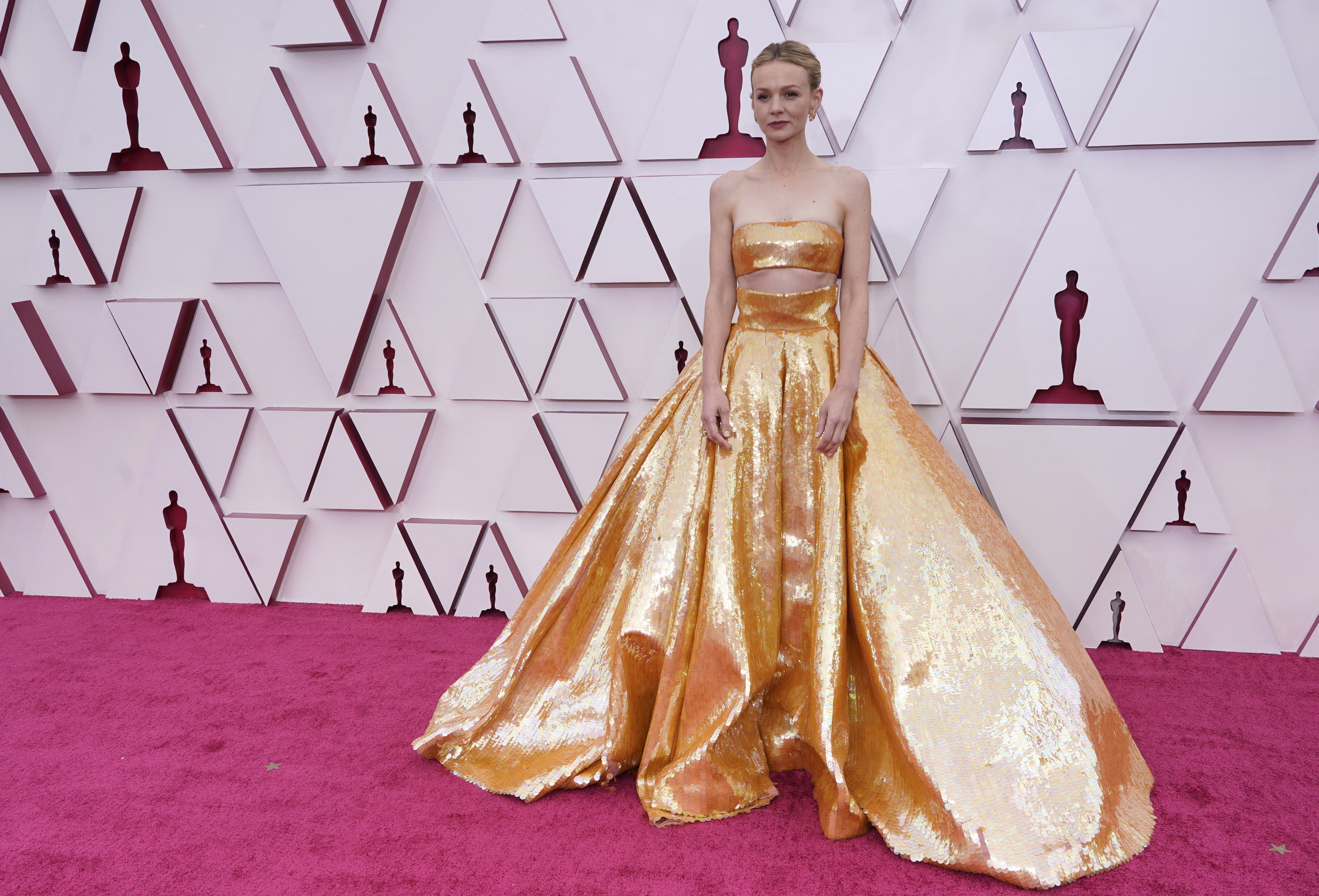 Start investering Ældre Oscars 2021: stars serve red carpet looks by Valentino, Gucci, Armani for  the 93rd annual Academy Awards ceremony | South China Morning Post