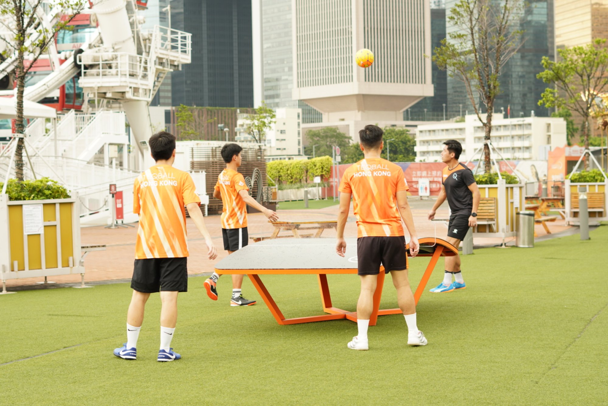 Teqball talent search begins at Hong Kong Challenge Cup as officials