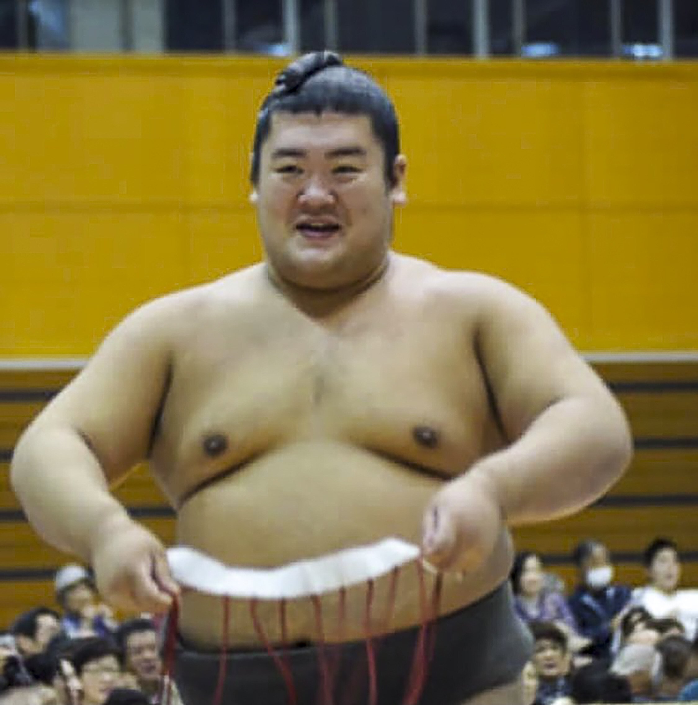 Hibikiryu, a lower-tier wrestler whose real name was Mitsuki Amano, died on Wednesday. Photo: Twitter