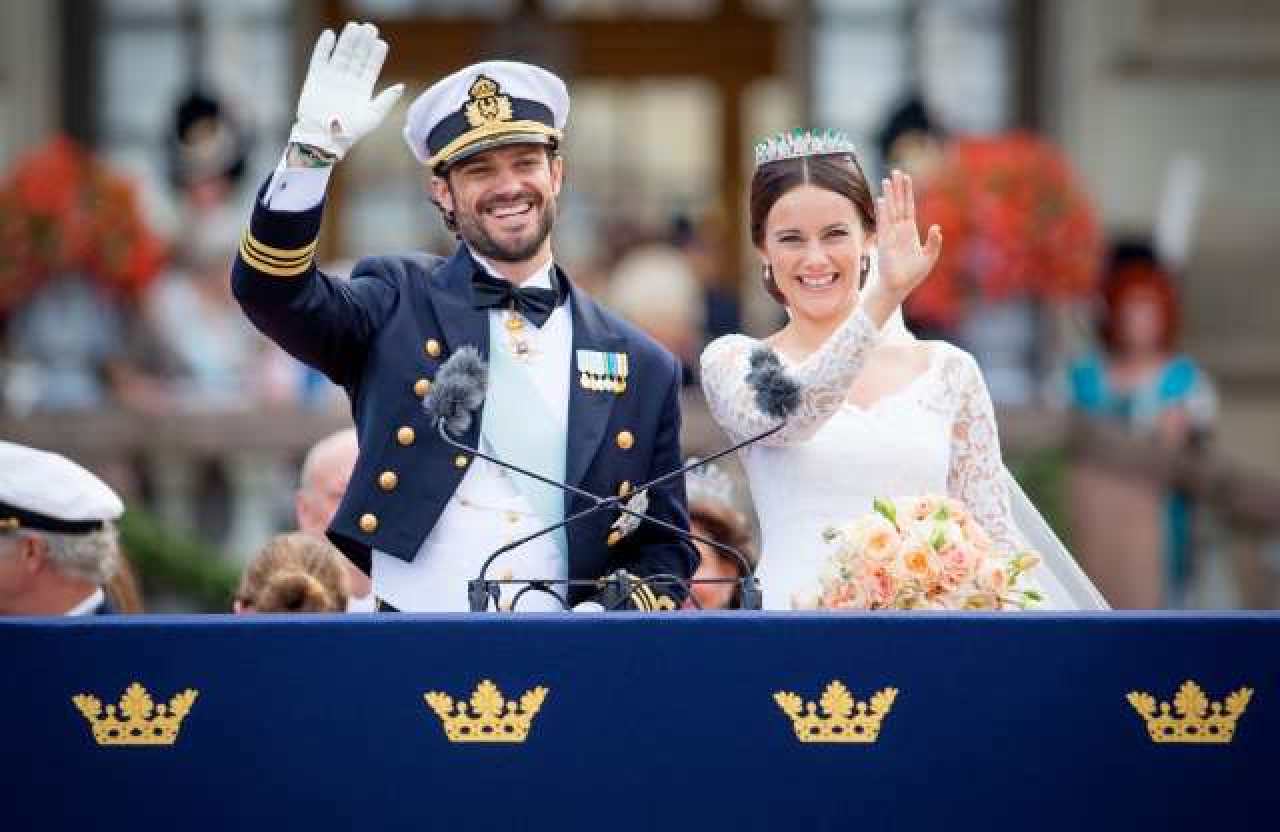 Duchess of Värmland, Sofia Hellqvist and Prince Carl Philip. Photo: Bang Showbiz