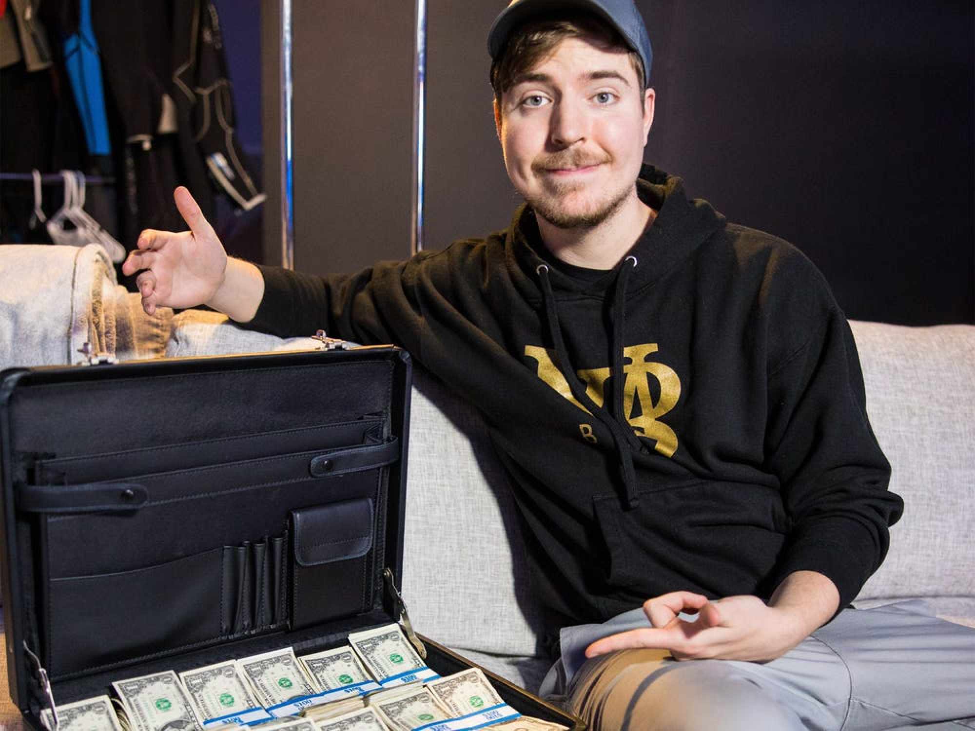 Is MrBeast the world's most controversial r? Meet the 22-year-old  famous for giving millions to strangers and opening a free restaurant  during Covid-19