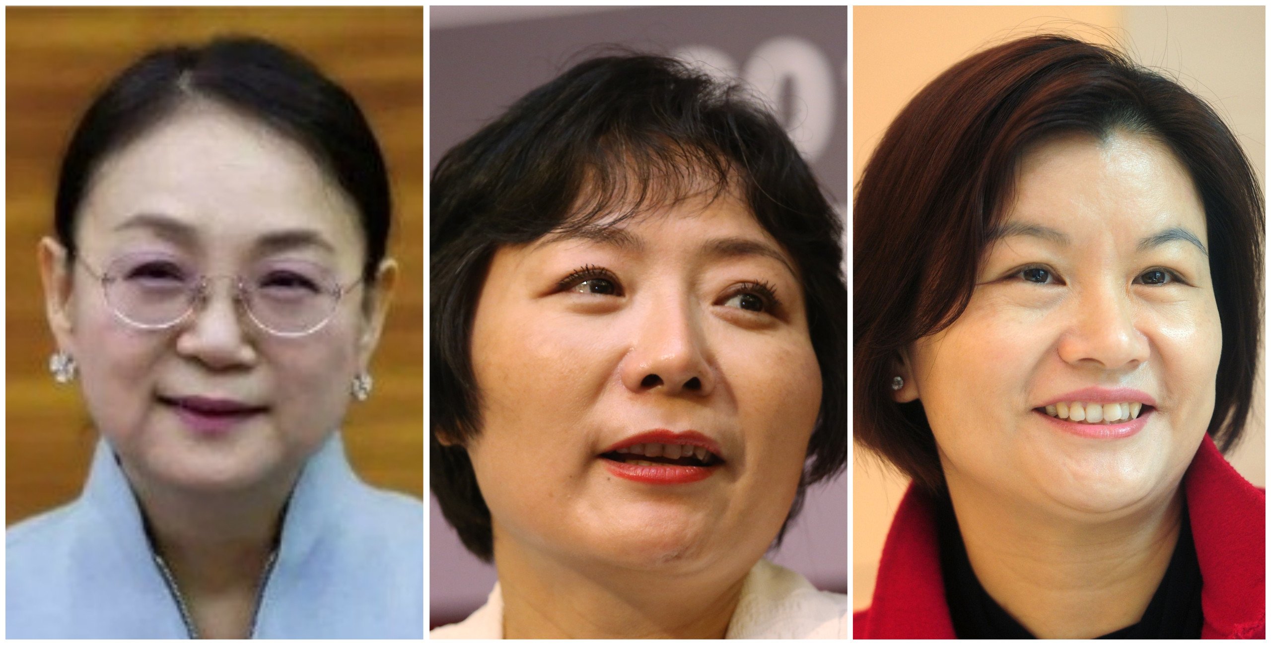 Zhong Huijuan, Wu Yajun, and Zhou Qunfei are among China’s richest women, but how did they get there? Photo: @BeijingReview/Twitter, SCMP, AFP