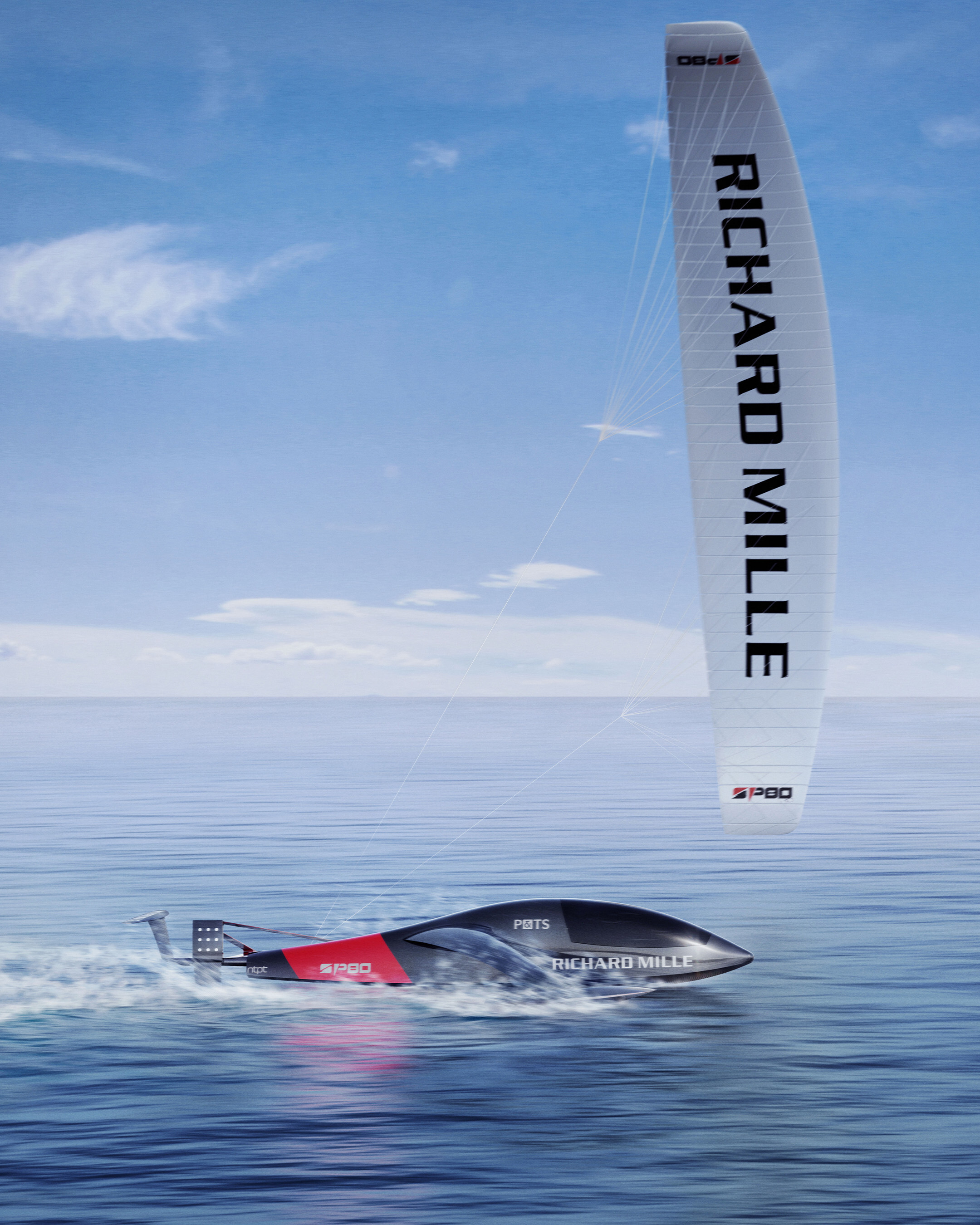 Watchmaker Richard Mille has partnered with Switzerland’s SP80 in a bid to break the world sailing speed record. Photo: Richard Mille