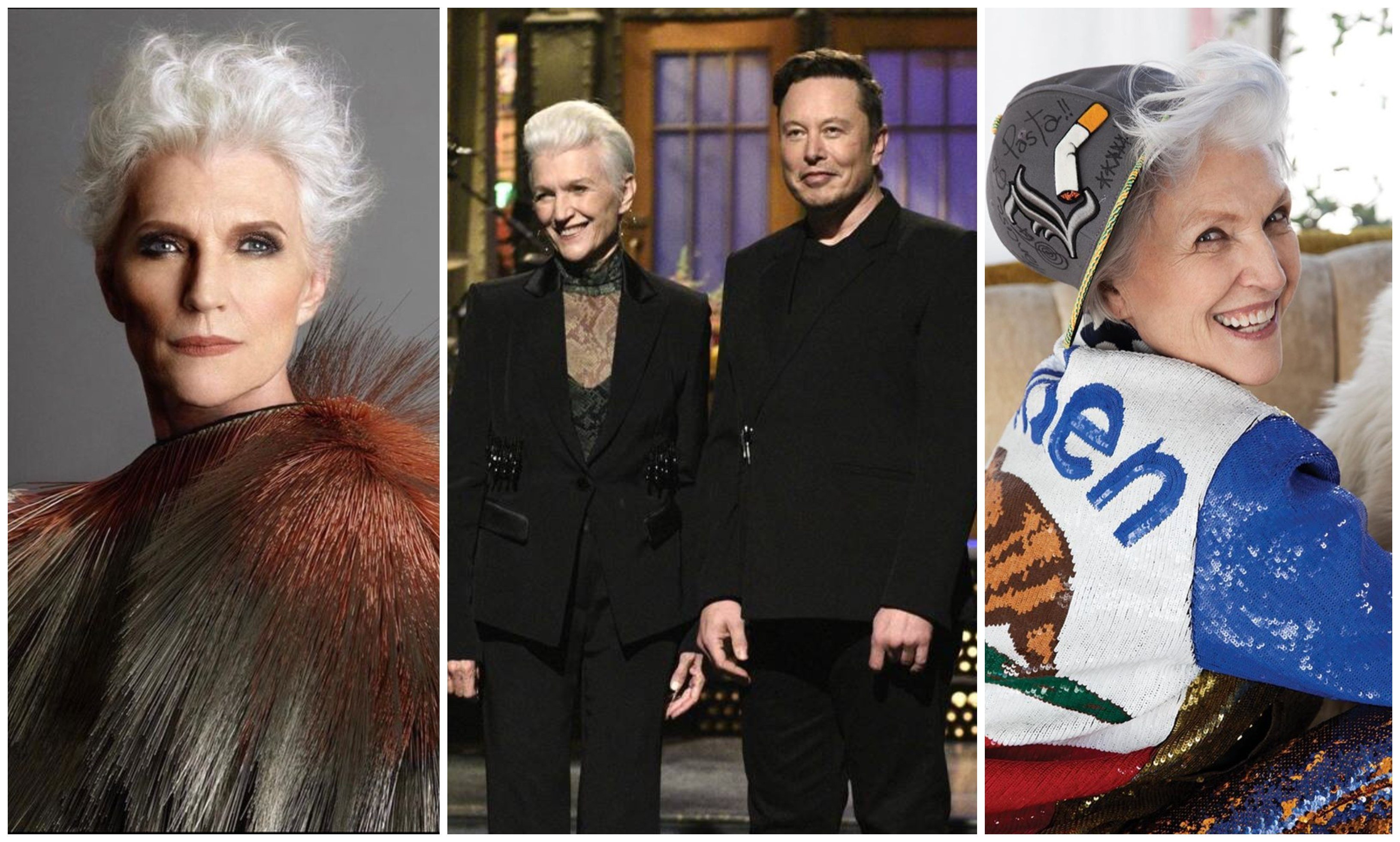 Maye Musk, Elon’s 73-year-old mum is a model, author and dietician worth millions in her own right. Photo: IG @mayemusk