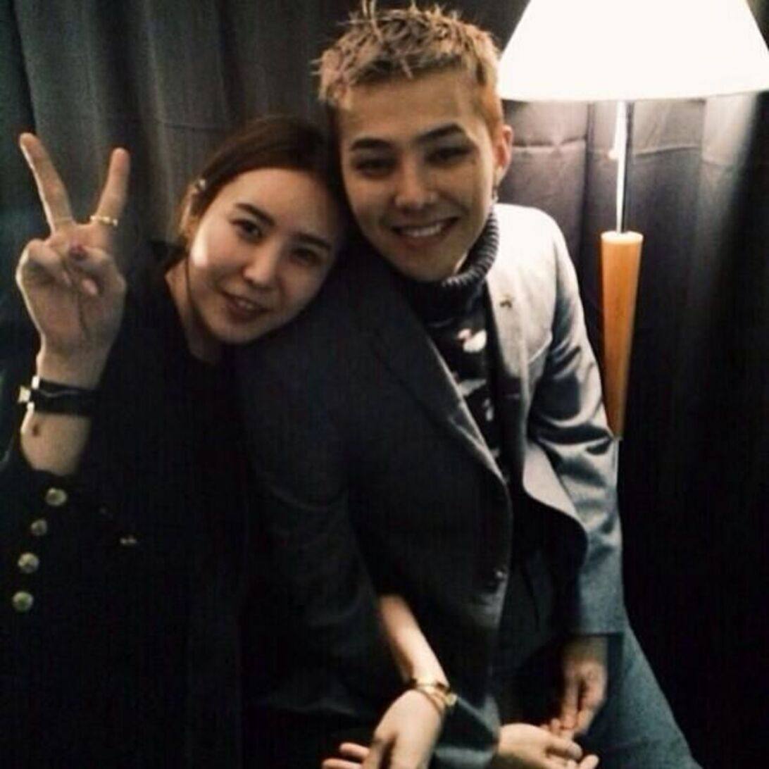 Dami Kwon with younger brother and K-pop idol G-Dragon: both have started fashion companies, though it was big sis who did so first. Photo: @undomielchoi/ Twitter
