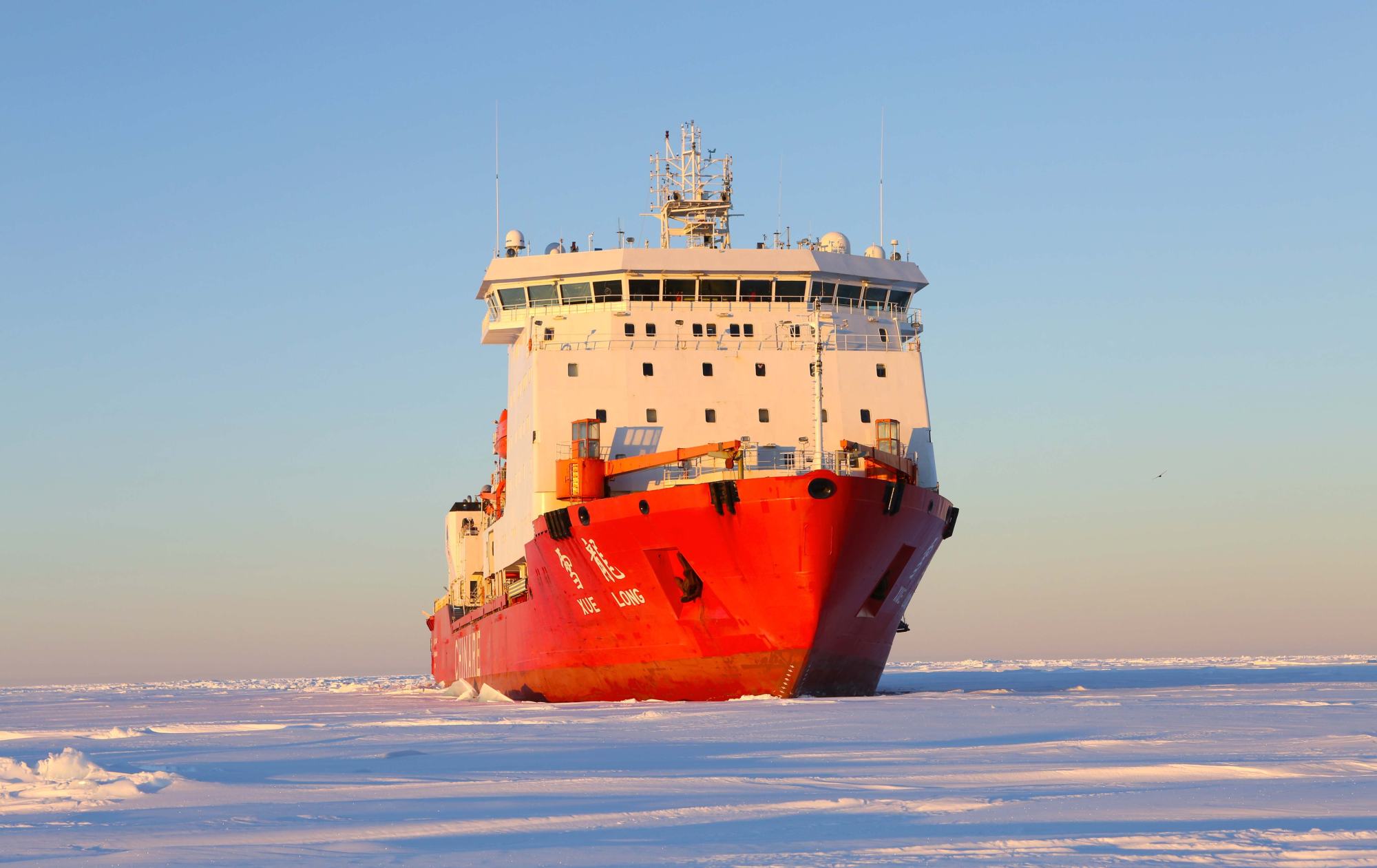 China’s icebreaker Xuelong. Photo: Xinhua