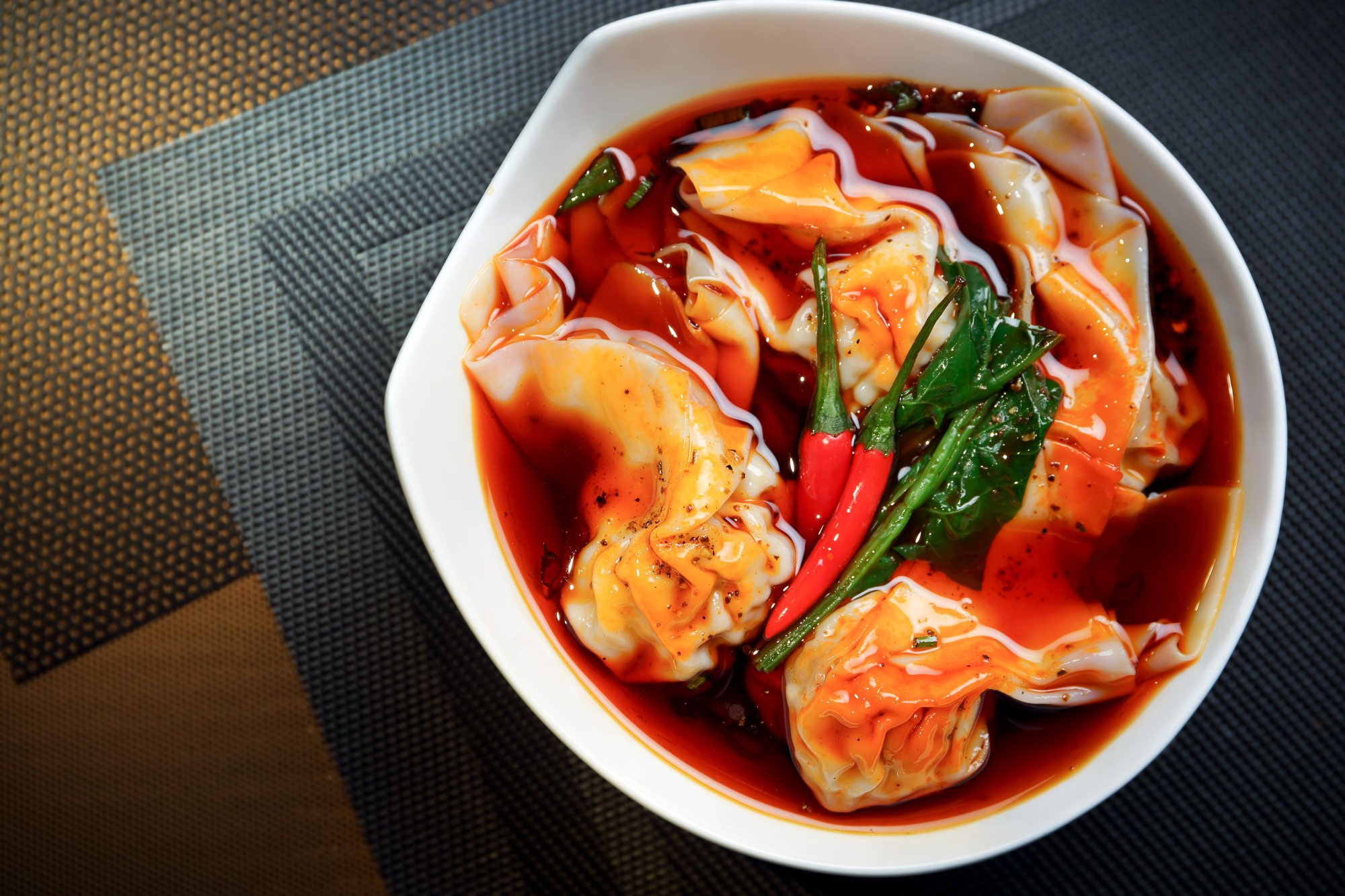 Chilli dumplings served at Chilli Fagara. Photo: Chilli Fagara