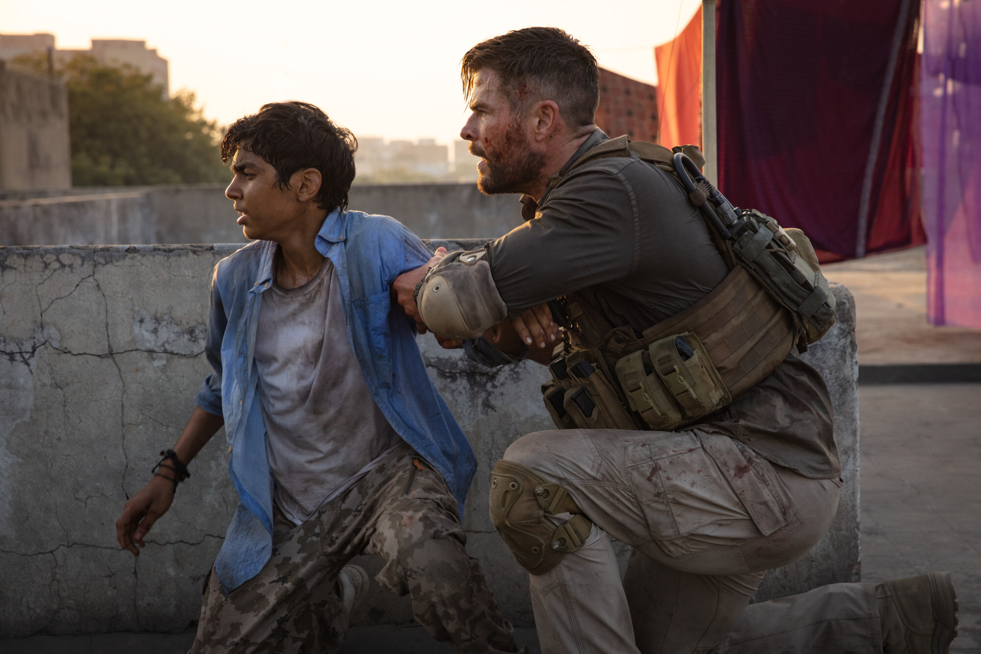 Extraction. Photo: Netflix