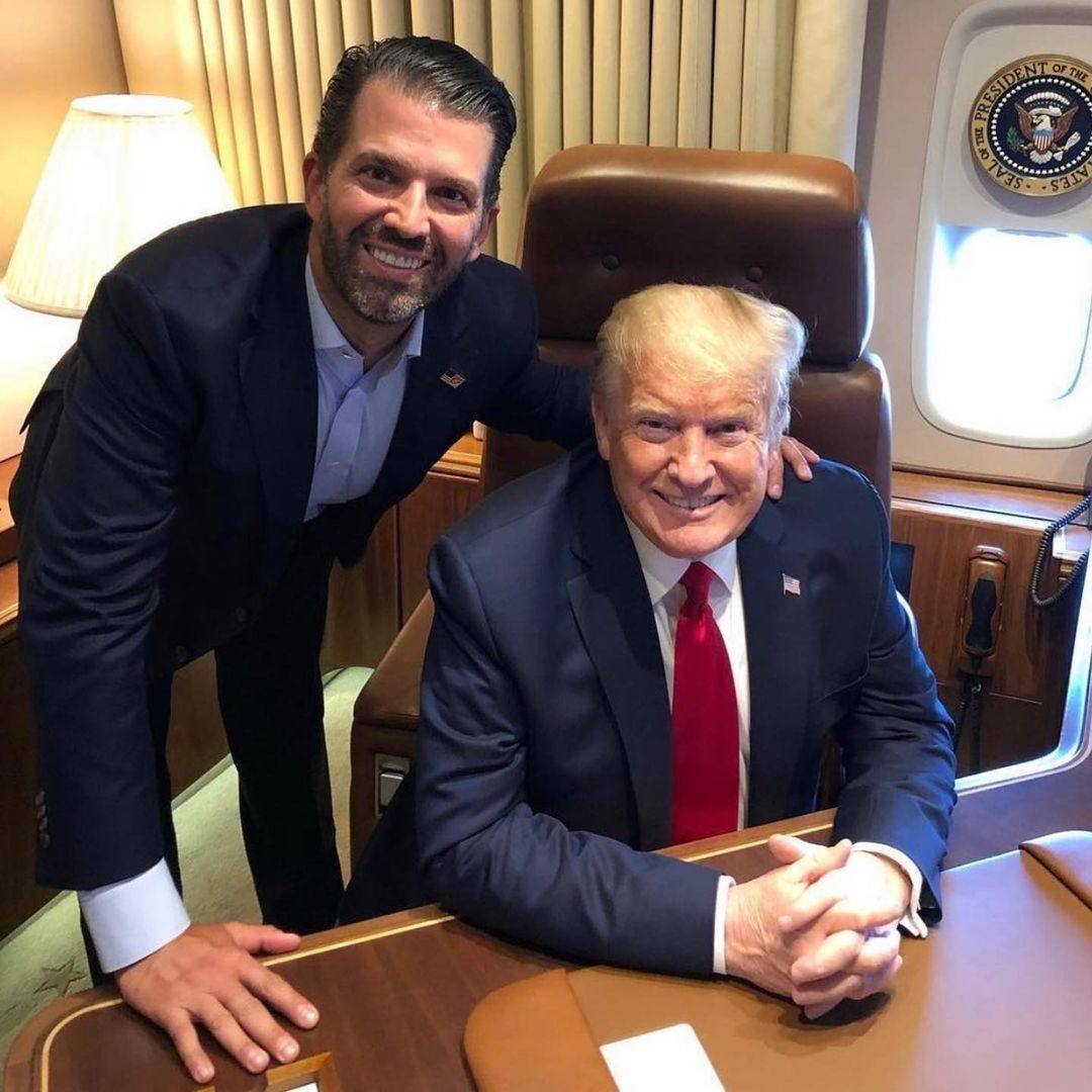 A week is a long time out of politics as former president Donald Trump and his son Donald Jr. prove by being the subject of a litany of ugly, awkward and embarrassing stories. Photo: IG @donaldjtrumpjr