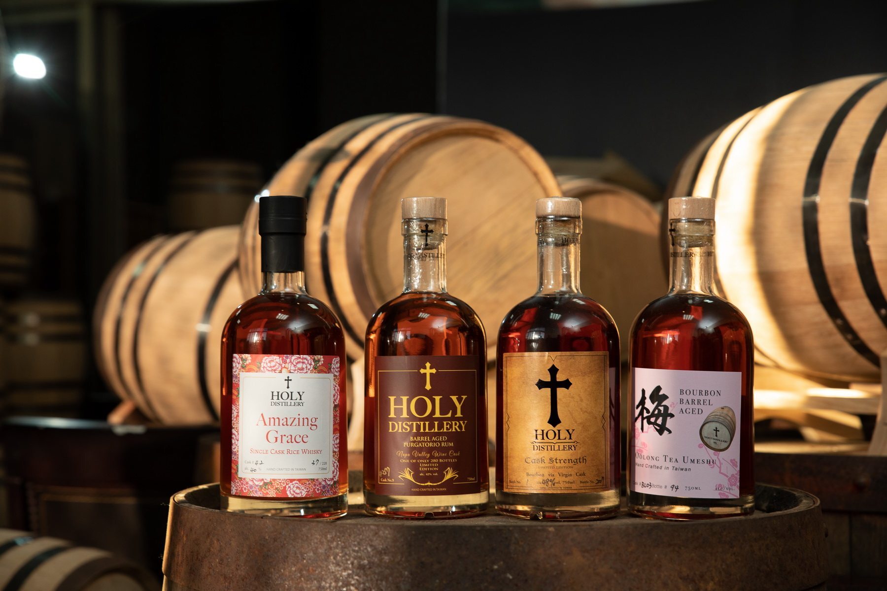 Taiwan’s Holy Distillery takes a biblical inspiration, and aims for the divine. Photo credit: Holy Distillery 