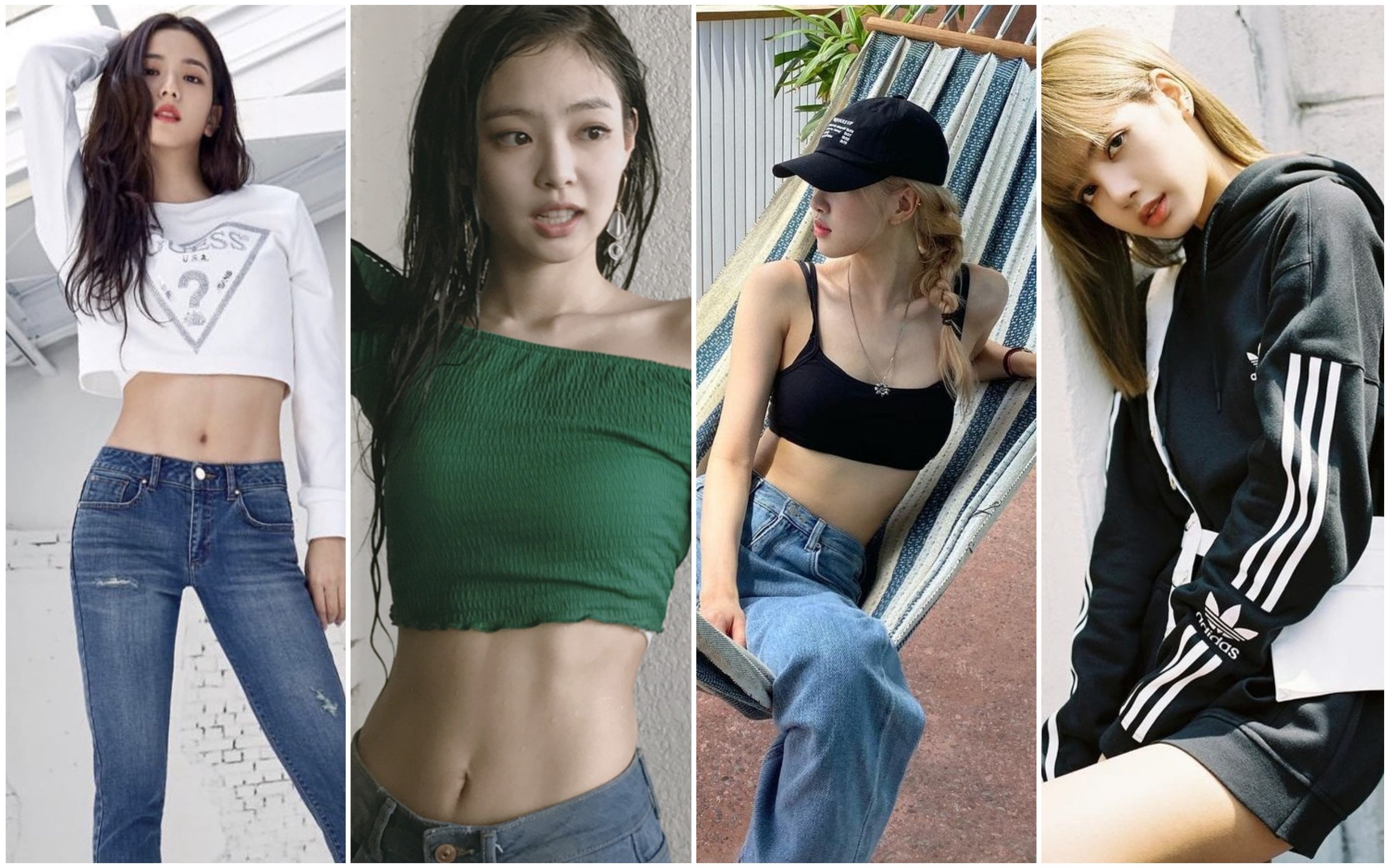 How do Blackpink’s Jisoo, Jennie, Rosé and Lisa keep so trim? Photos: @Sooyyaaa_/Twitter, @jennierubyjane; @roses_are_rosie; @lalalalisa_m/Instagram
