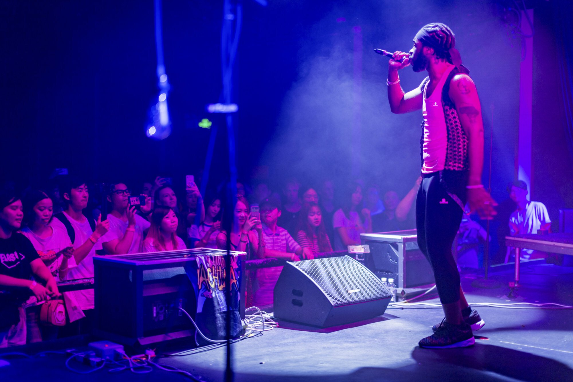 Black playing in China in 2019. Photo: Courtesy of Adrian Black