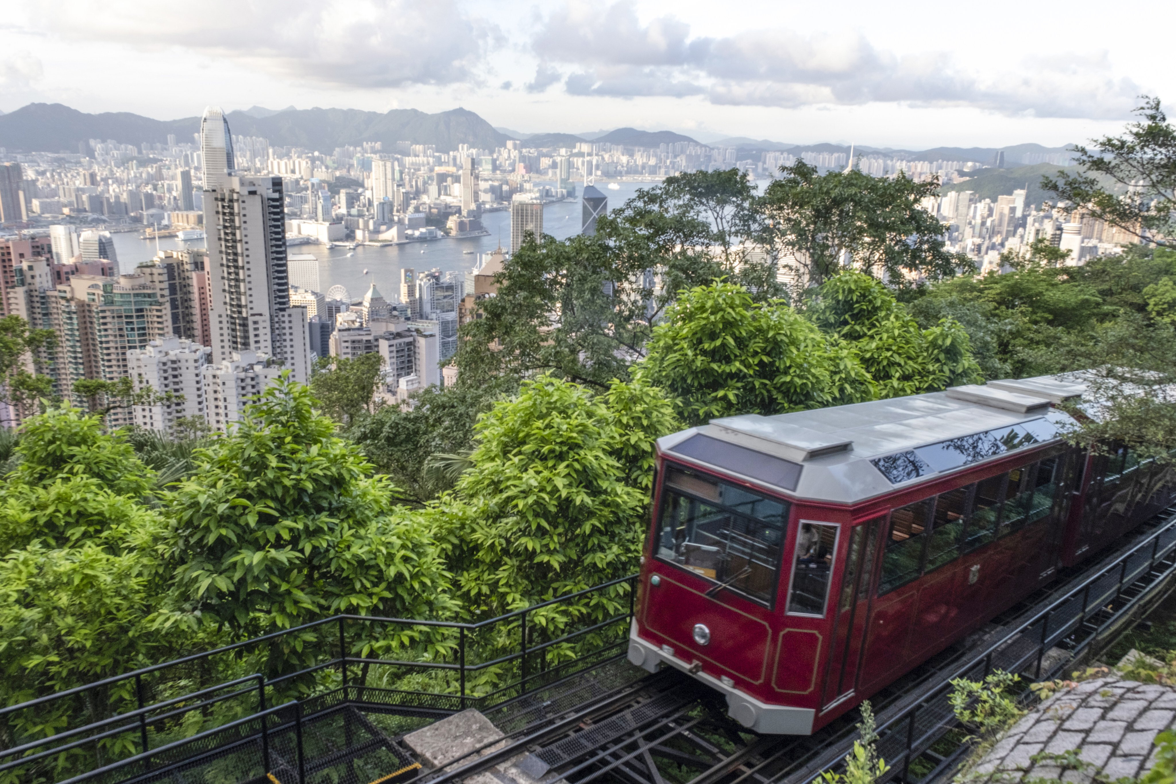 Hong Kong’s famous Peak Tram closes on June 28 for six months to allow the replacement of track and cabling and the introduction of new, larger carriages. Photo: Sun Yeung