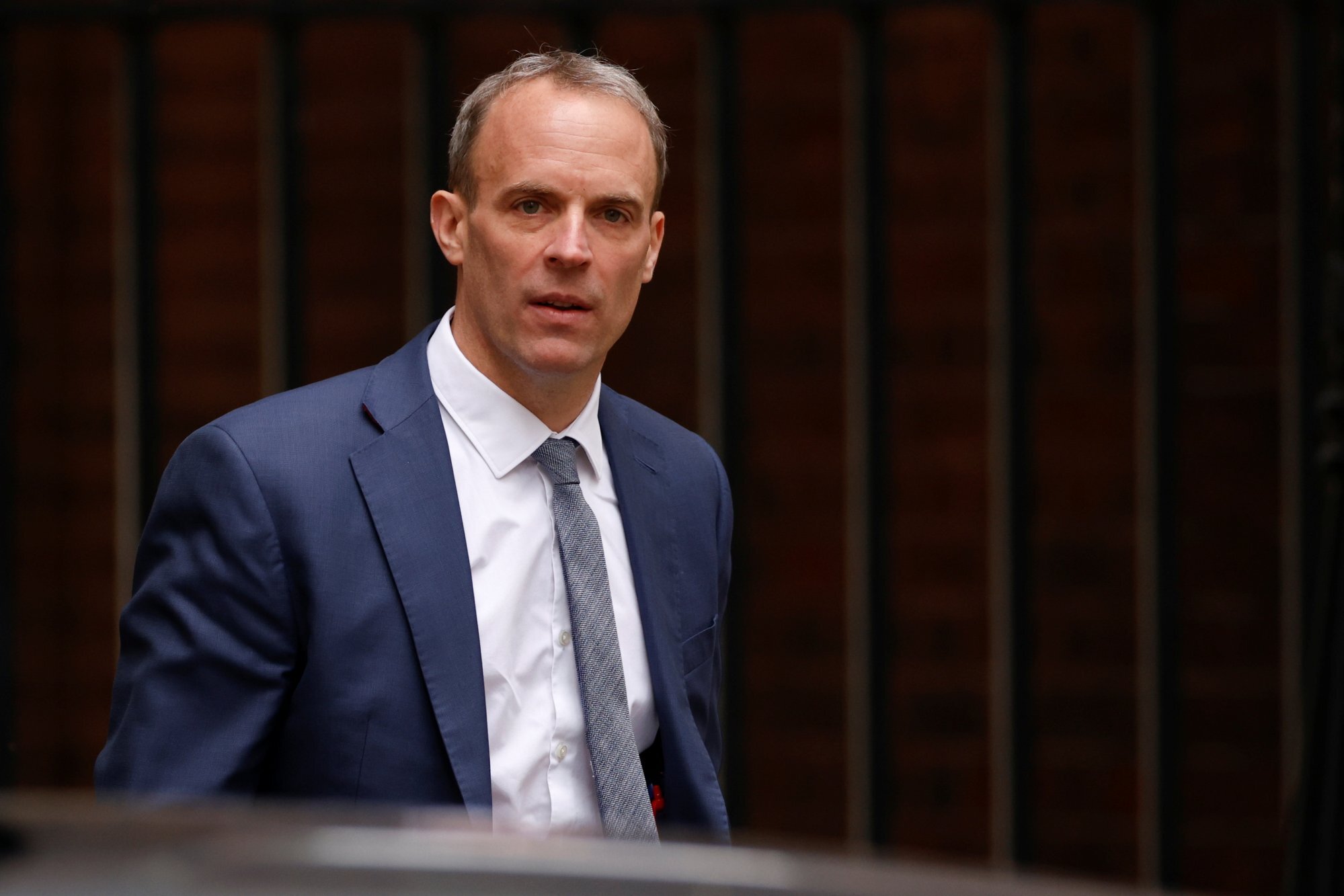 British Foreign Secretary Dominic Raab. Photo: Reuters