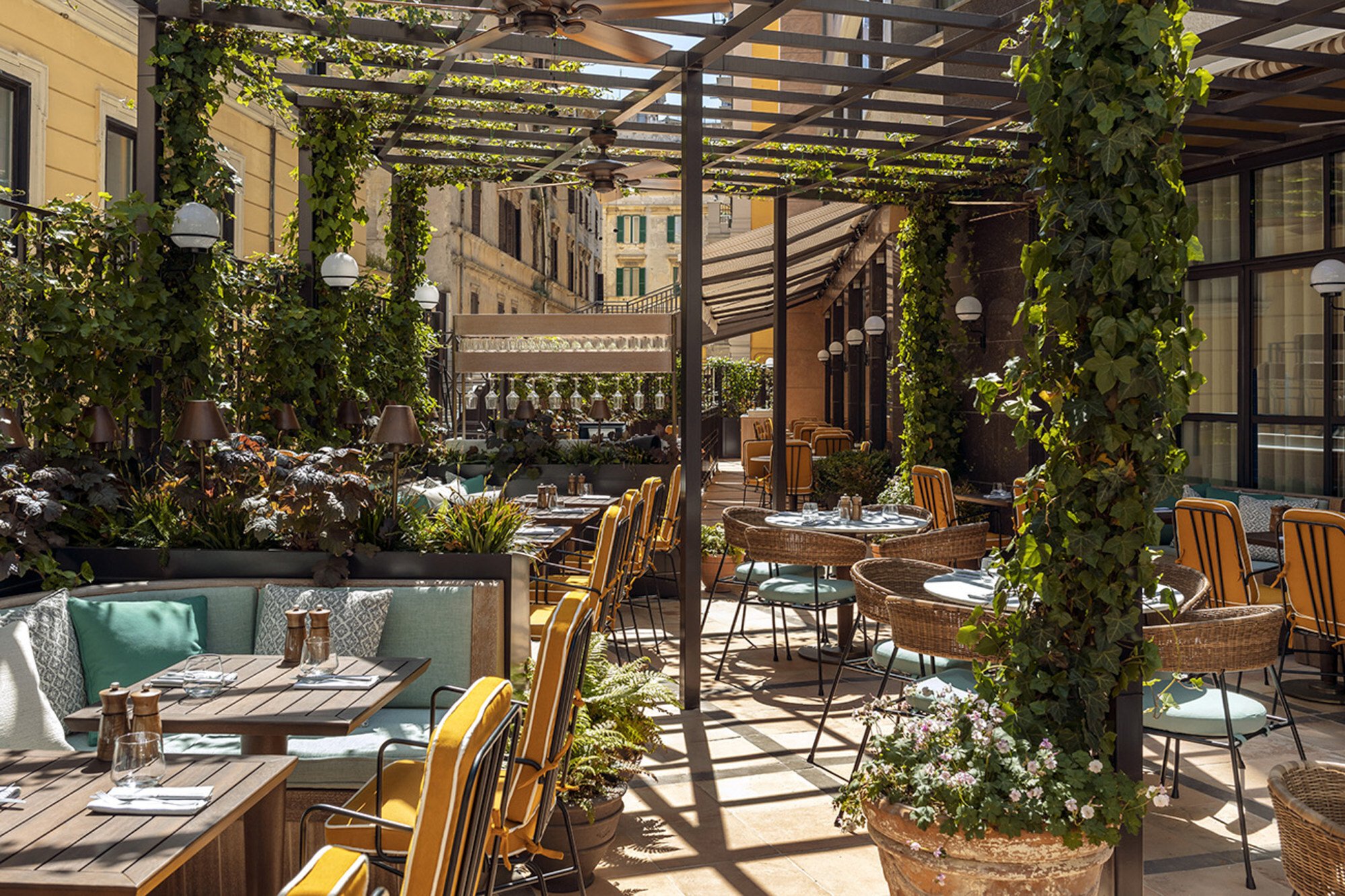 Hoxton Rome’s all-day dining spot Cugino is run in partnership with a local bakery. Photo: Hoxton Hotel