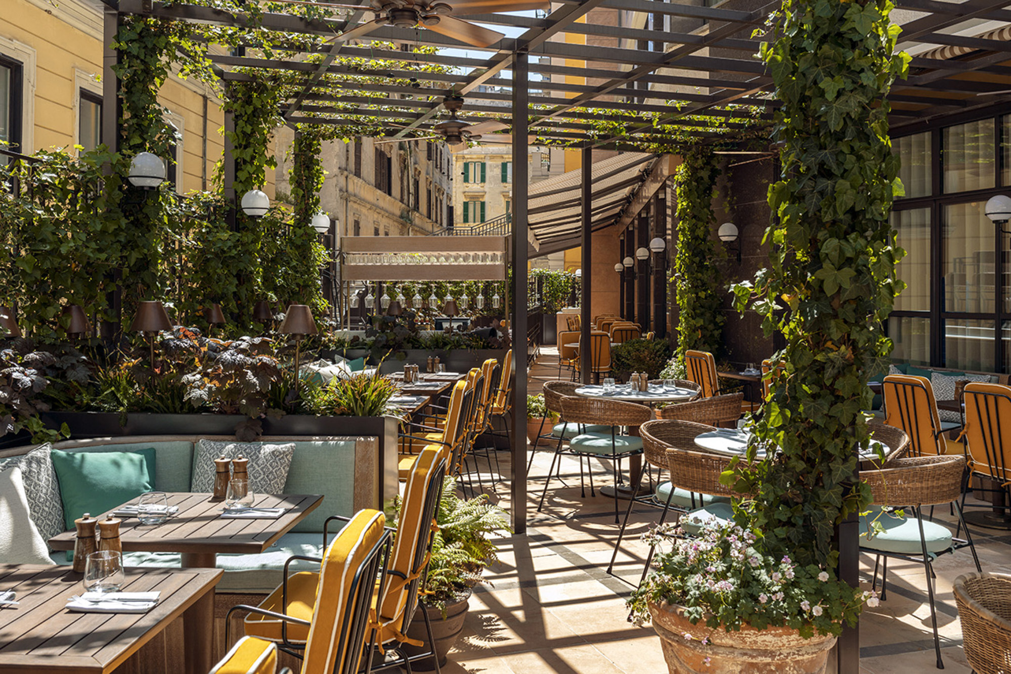 Hoxton Rome’s all-day dining spot Cugino is run in partnership with a local bakery. Photo: Hoxton Hotel