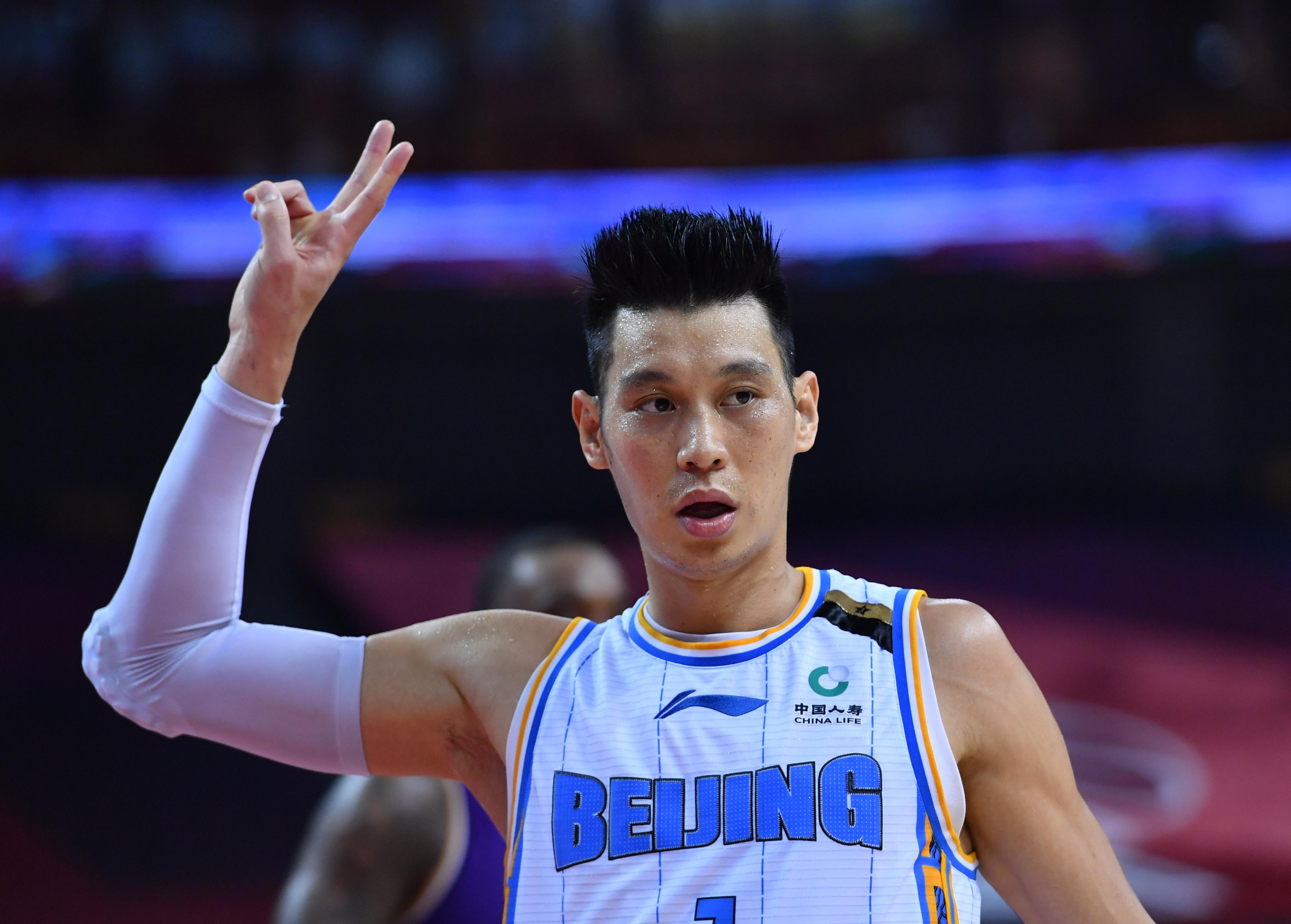 Jeremy Lin in action for the Beijing Ducks in the  2019-20 Chinese Basketball Association  season. Lin will be back next season. Photo: Xinhua