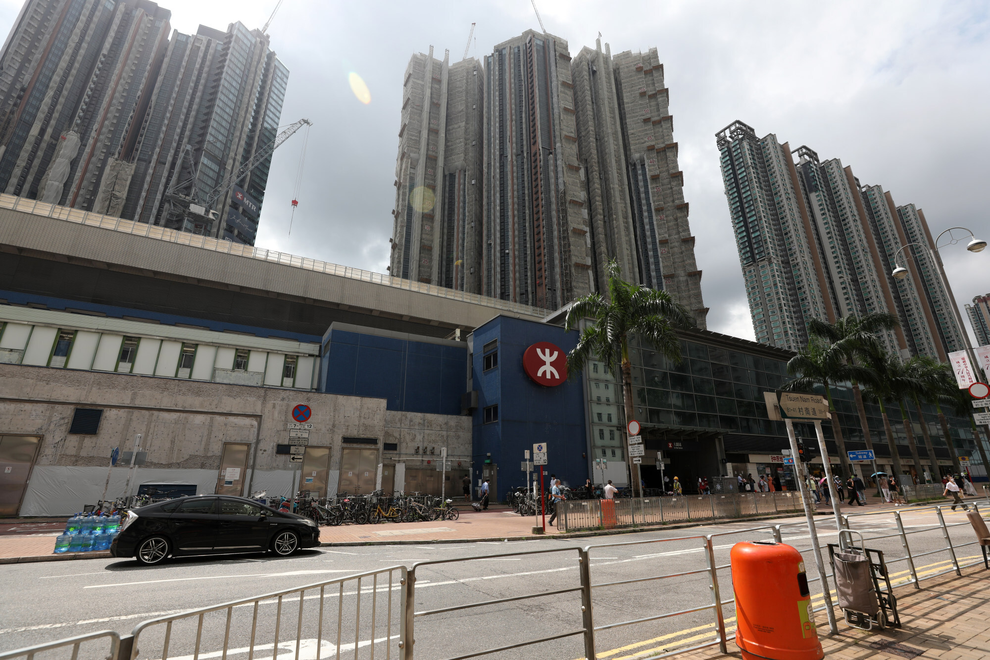 New World Development’s The Pavilia Farm residential project atop the Tai Wai subway station in the New Territories on 30 September 2020. Photo: Xiaomei Chen