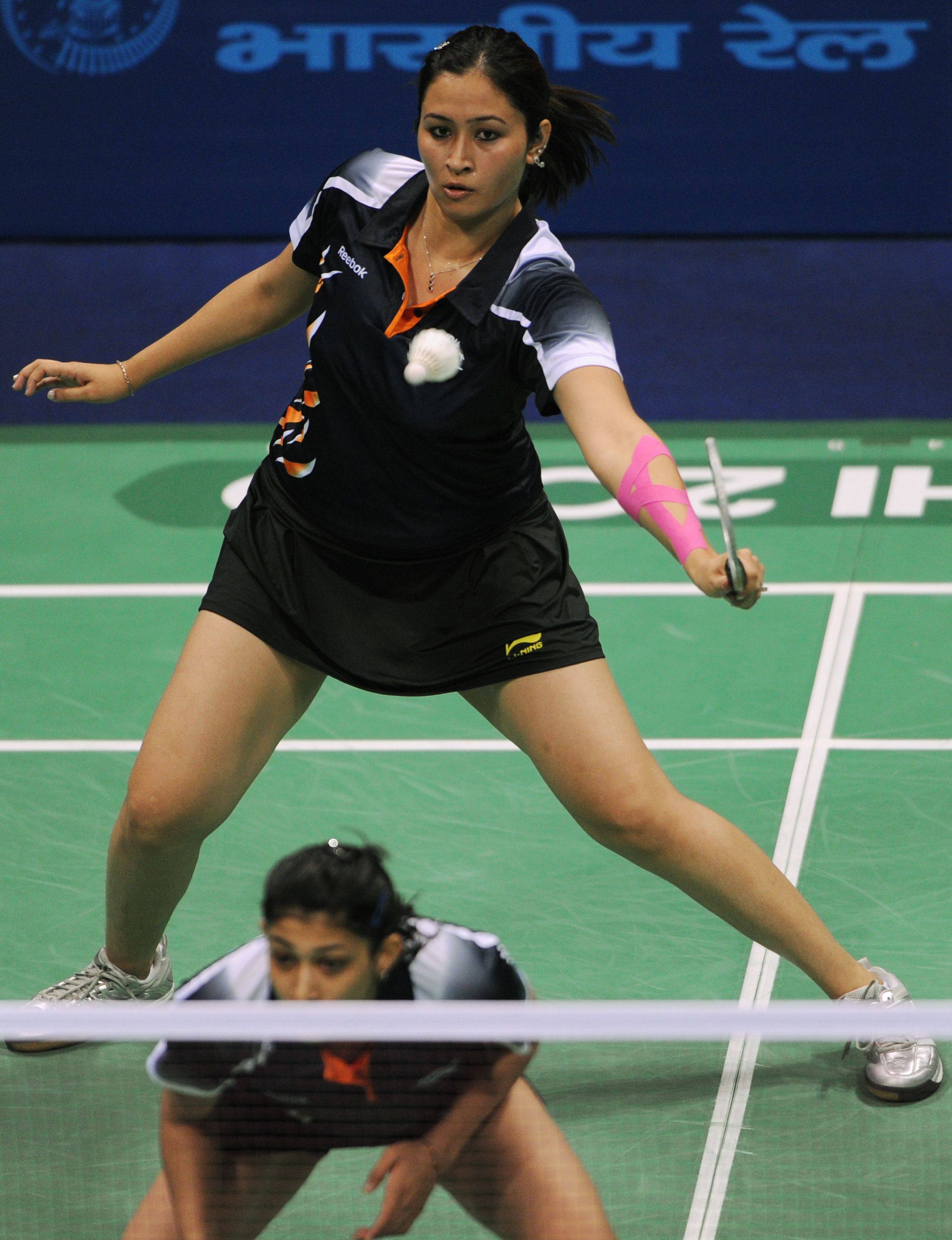 Olympian Jwala Gutta said that an athlete’s presentation affects their morale going into a match. Photo: AFP