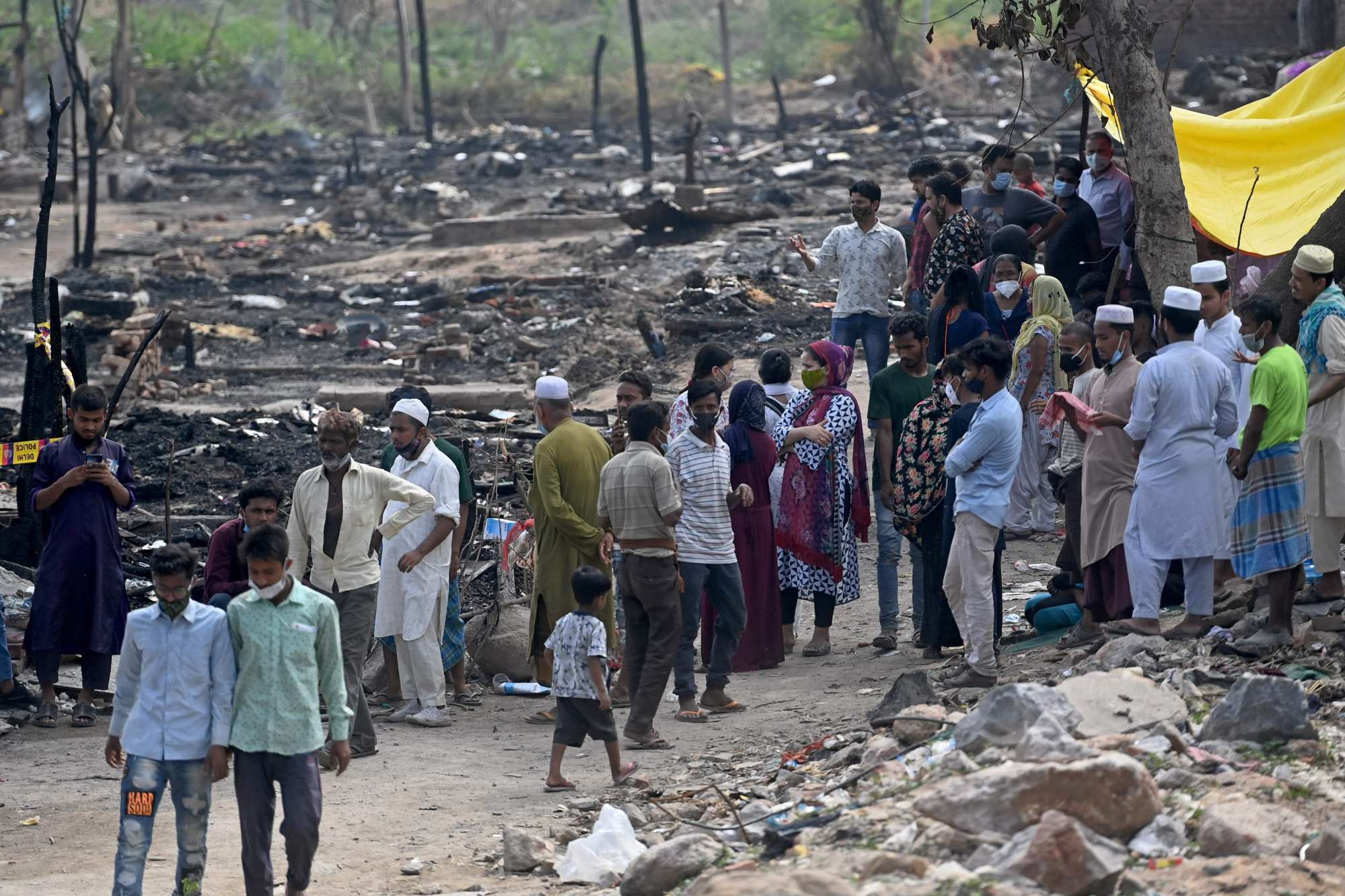 Myanmar protesters show support for Rohingya with viral social media ...