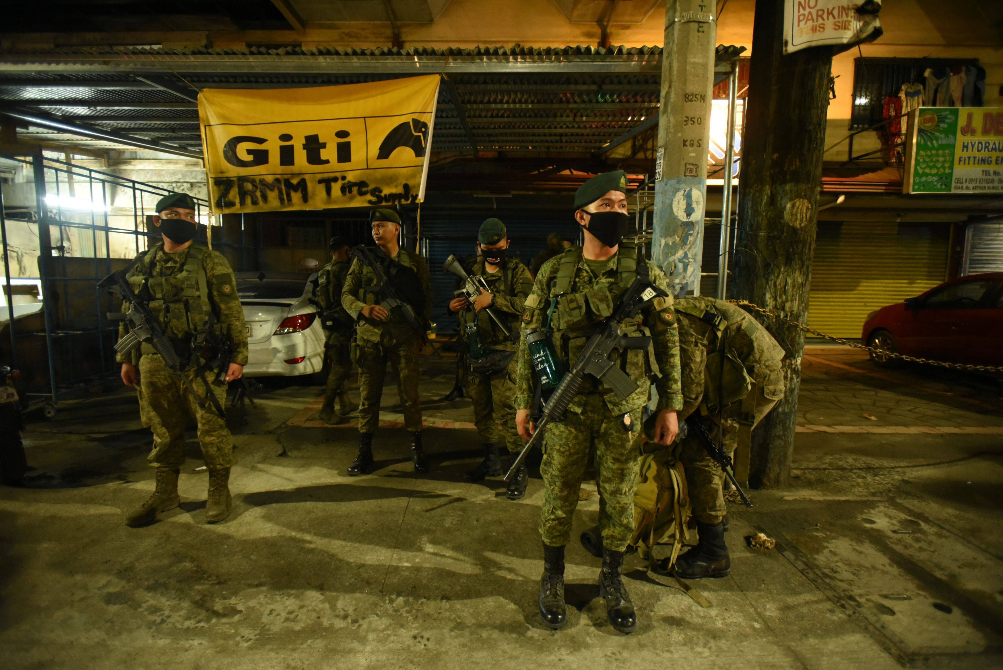 Philippine troops killed four Abu Sayyaf militants during a gun battle. Photo: AFP