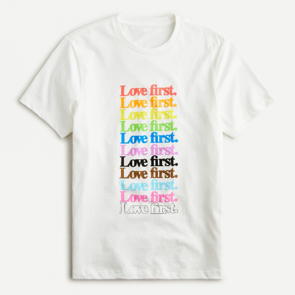 Unisex graphic T-shirt. Photo: J. Crew