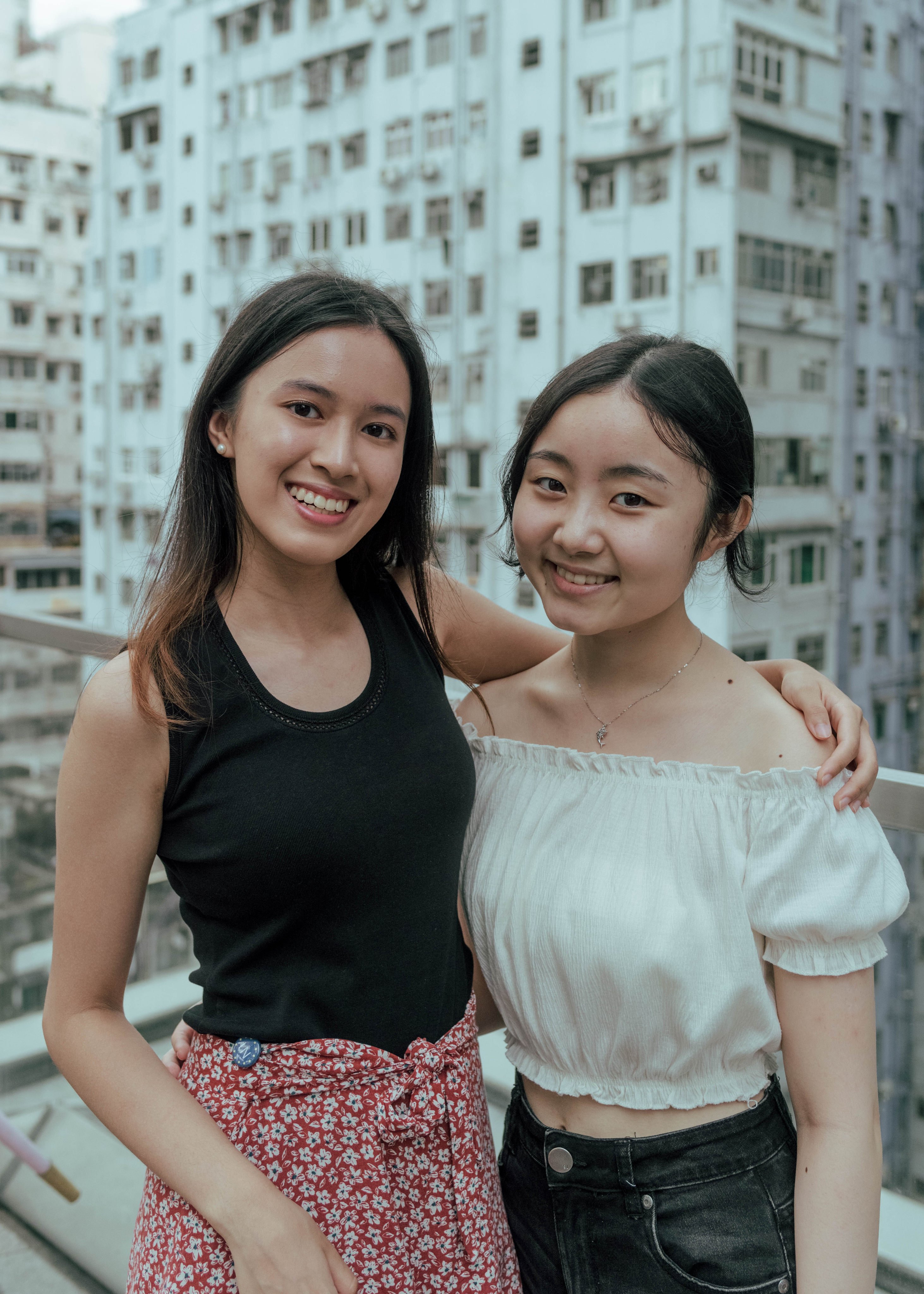 Alanna Sethi (left) and Yui Kurosawa say OWN Academy gives them focus, and a better idea of what career they want to pursue. Photo: OWN Academy