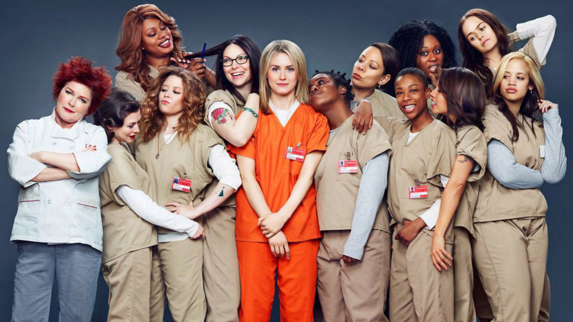 Orange is the new black. handout