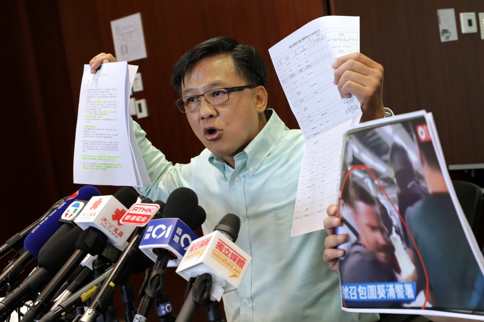 Pro-establishment lawmaker Junius Ho Kwan-yiu, who likened the legalisation of same-sex marriage to public acceptance of bestiality and incest. Photo: May Tse