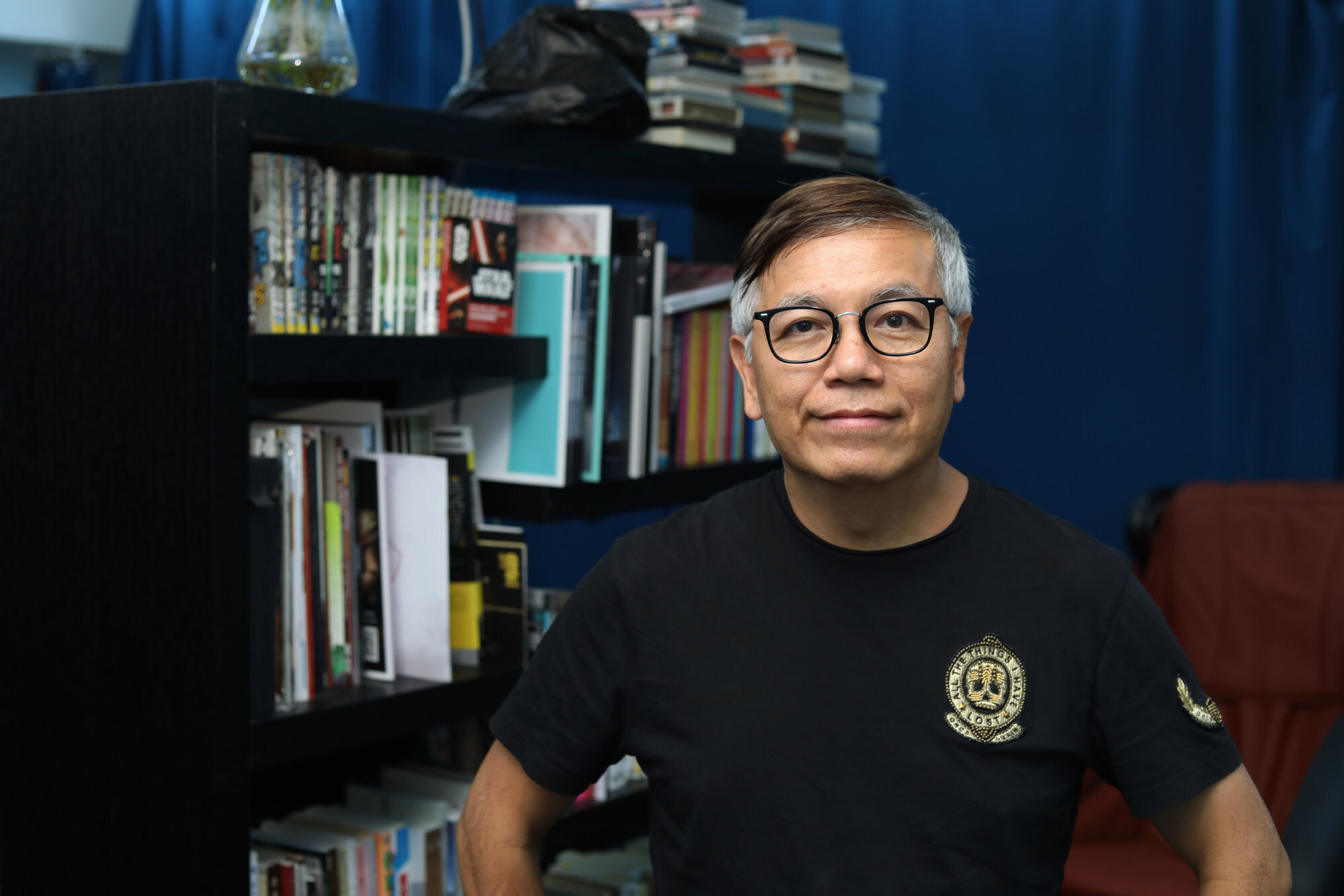 Tenky Tin, of the Federation of Hong Kong Filmmakers. Photo: Roy Issa