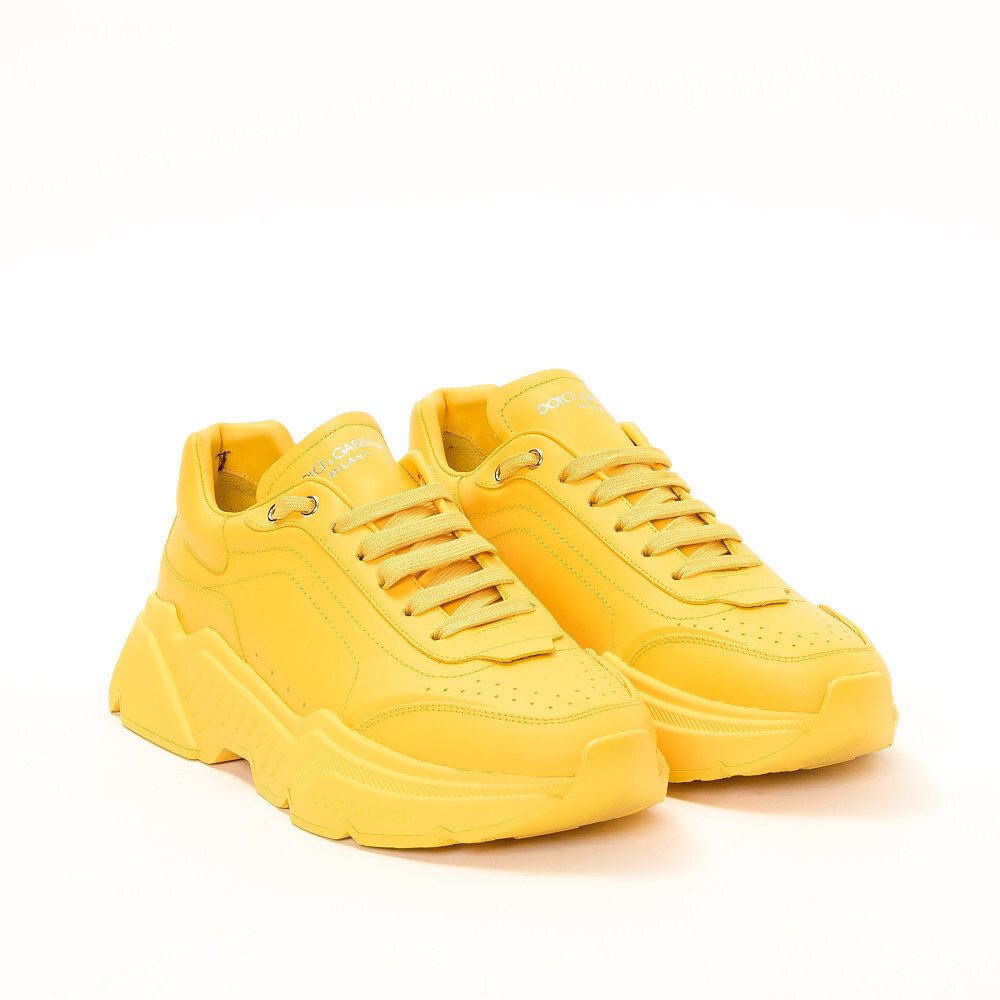 Dolce & Gabbana’s 2021 Day Master Sneakers in canary yellow. Photo: Dolce & Gabbana