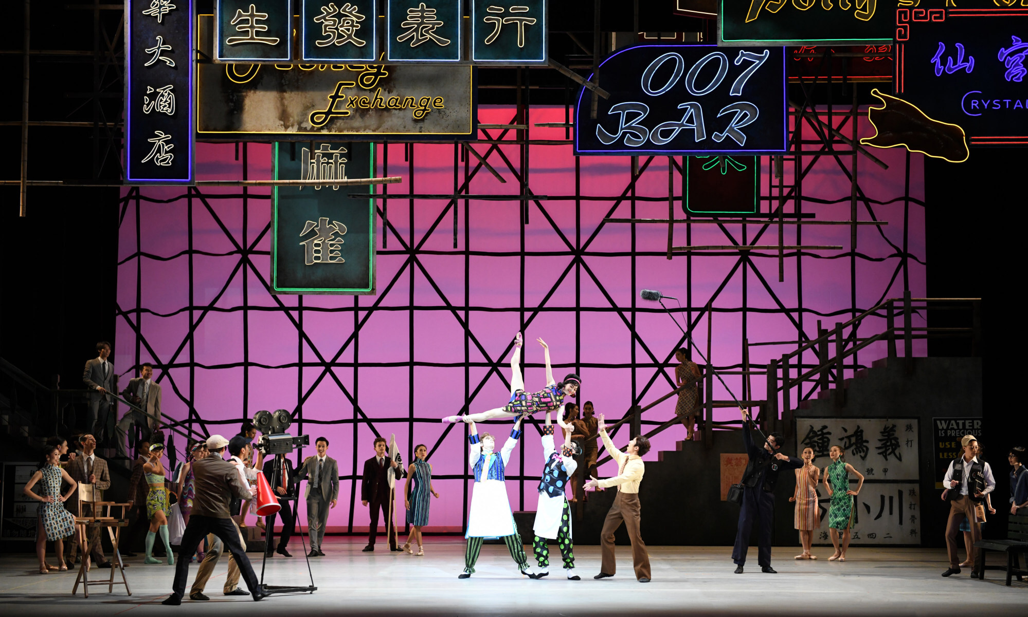 The production design for Hong Kong Ballet’s Romeo + Juliet, set in 1960s Hong Kong, is spectacular. Photo: Tony Luk/courtesy Hong Kong Ballet