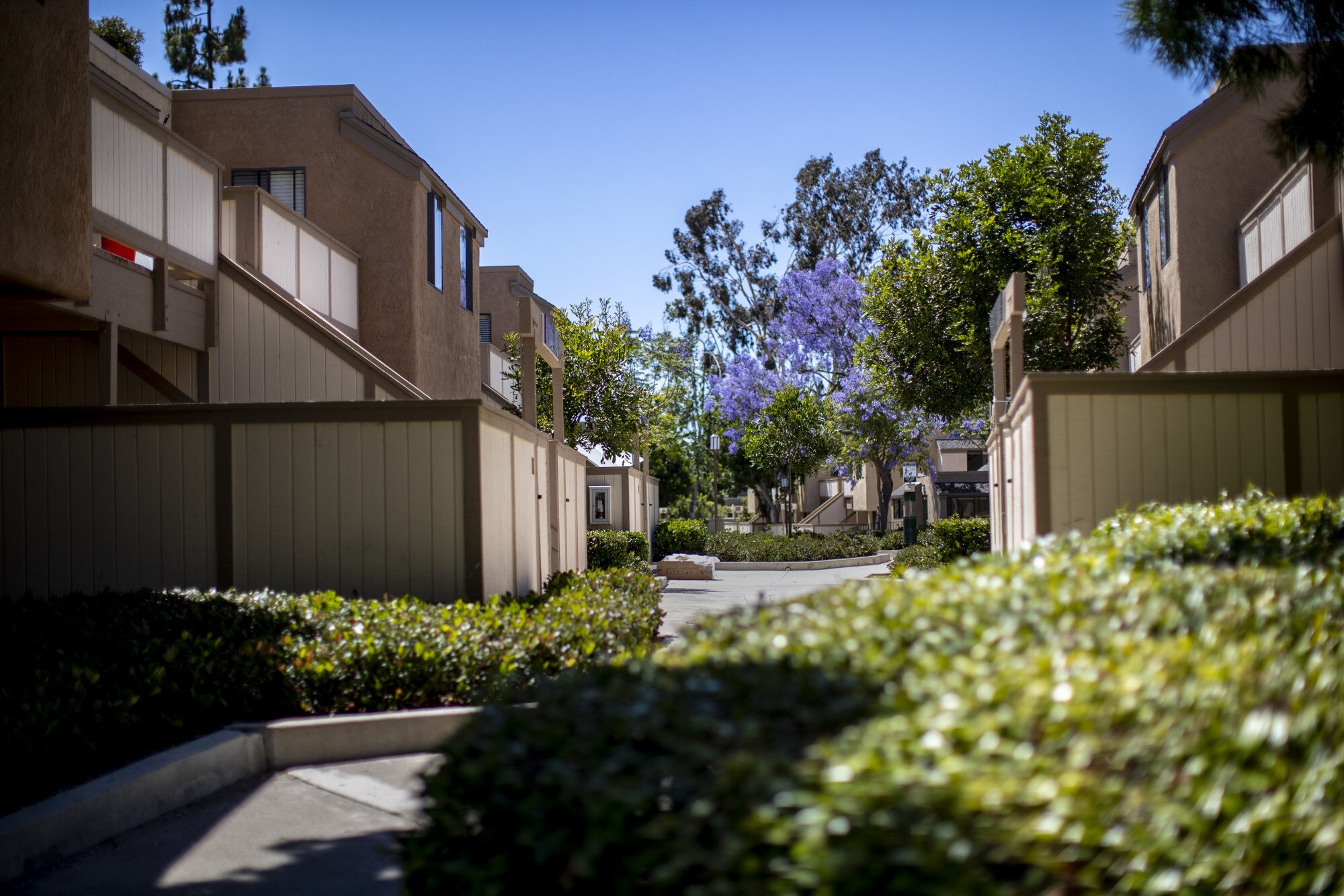 Amber Aiaz and her stepdaughter, Melissa Fu, disappeared from their Irvine flat (above, left) in late 2019. Photo: Gina Ferazzi/Los Angeles Times/TNS