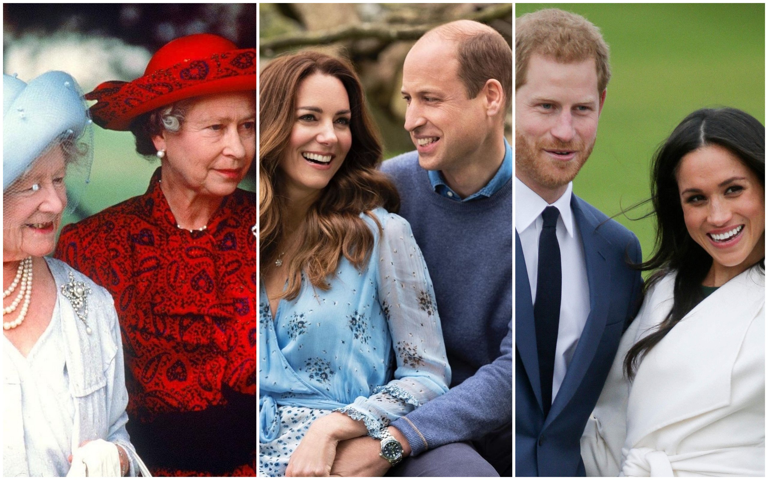 From Queen Elizabeth to Prince William and Kate Middleton to Prince Harry and Meghan Markle – who has broken the most royal rules over the years? Photos: @yesqueensandconsorts; @theroyalfamily/Instagram, AFP