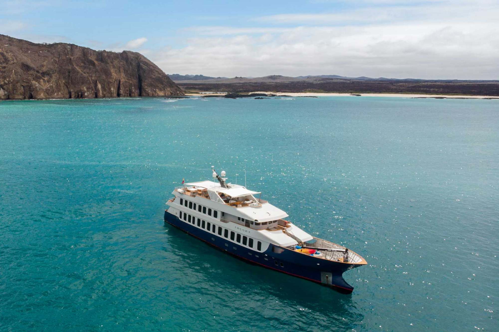 Ecoventura’s 10-cabin MS Theory. Photo: courtesy of Ecoventura