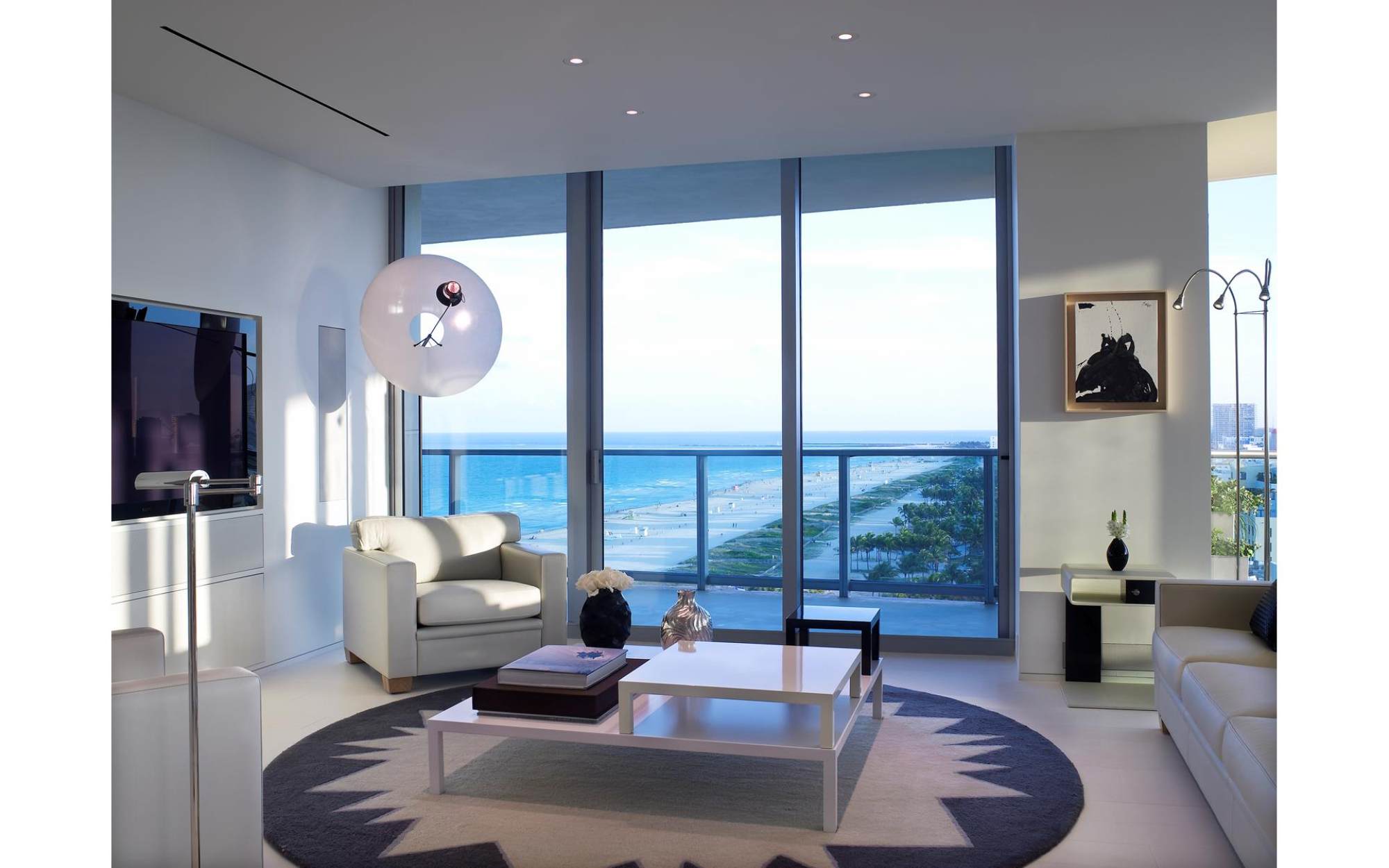 Andree Putman-designed penthouse at Miami Beach, Florida, US$16.5m. Photo: Knight Frank