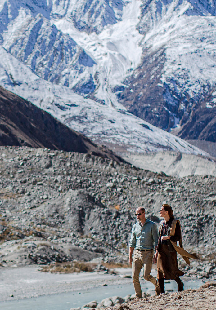 Prince William and the Duchess of Cambridge in a still from ‘A Planet For Us All’. Photo: Drive