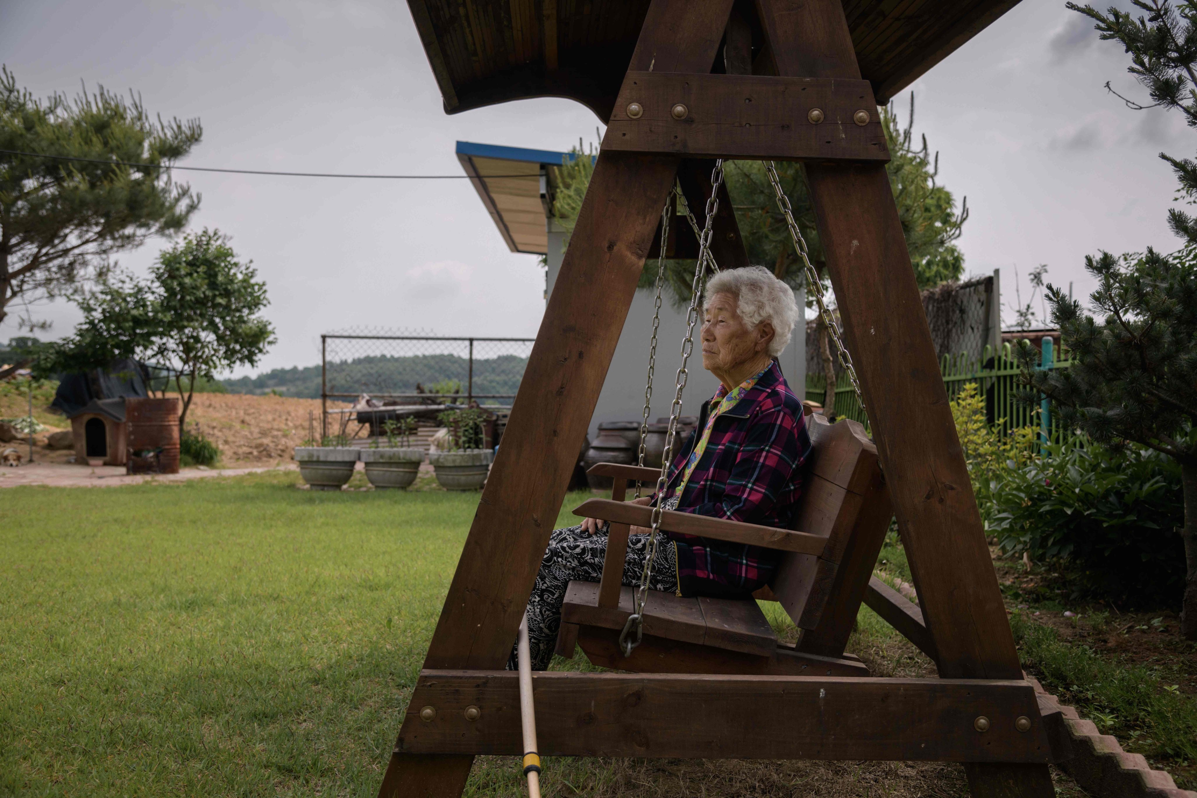 An elderly resident in South Korea. An analyst says developing nations can draw lessons from Japan, South Korea and Singapore’s policies to take care of seniors. Photo: AFP