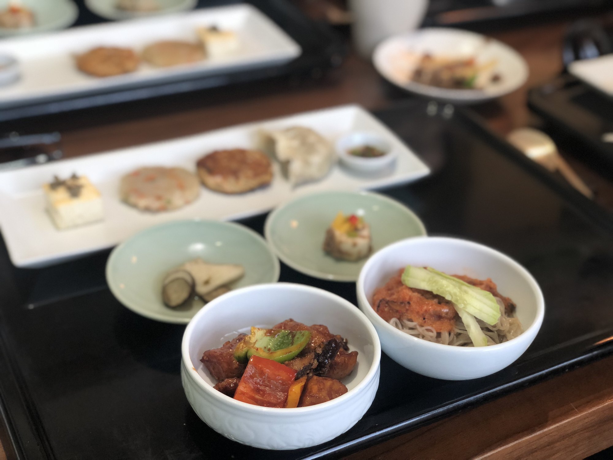 Korean temple food from Balwoo Gongyang. Photo: Lisa Lam