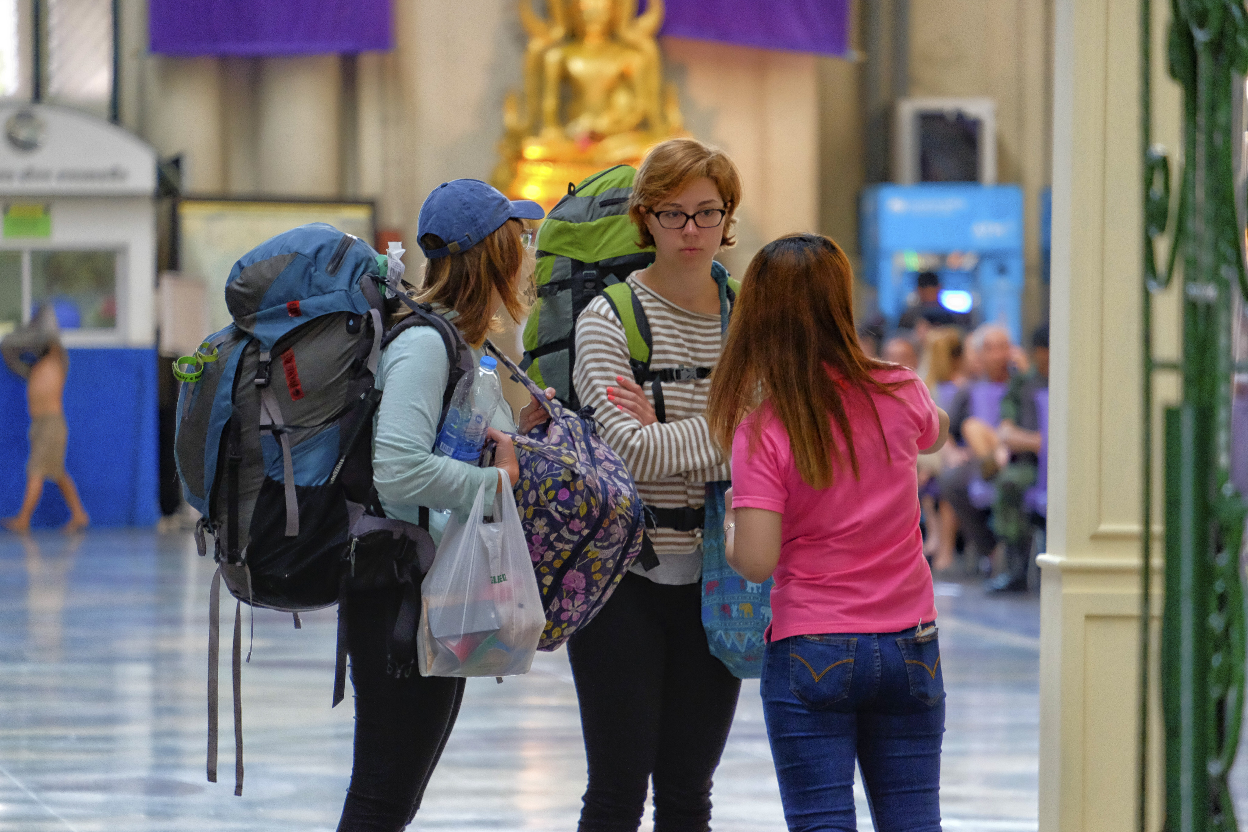 Backpackers, like these in Bangkok, are more likely to spend money in grass-roots communities than the wealthy tourists some countries now say they prefer. Photo: Getty Images
