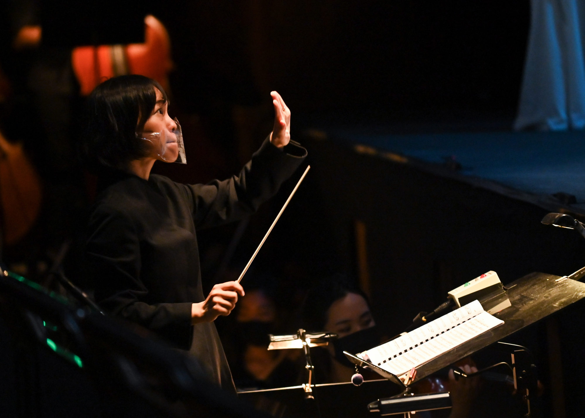 Vivian Ip conducting the Musica Viva orchestra. Photo: Musica Viva