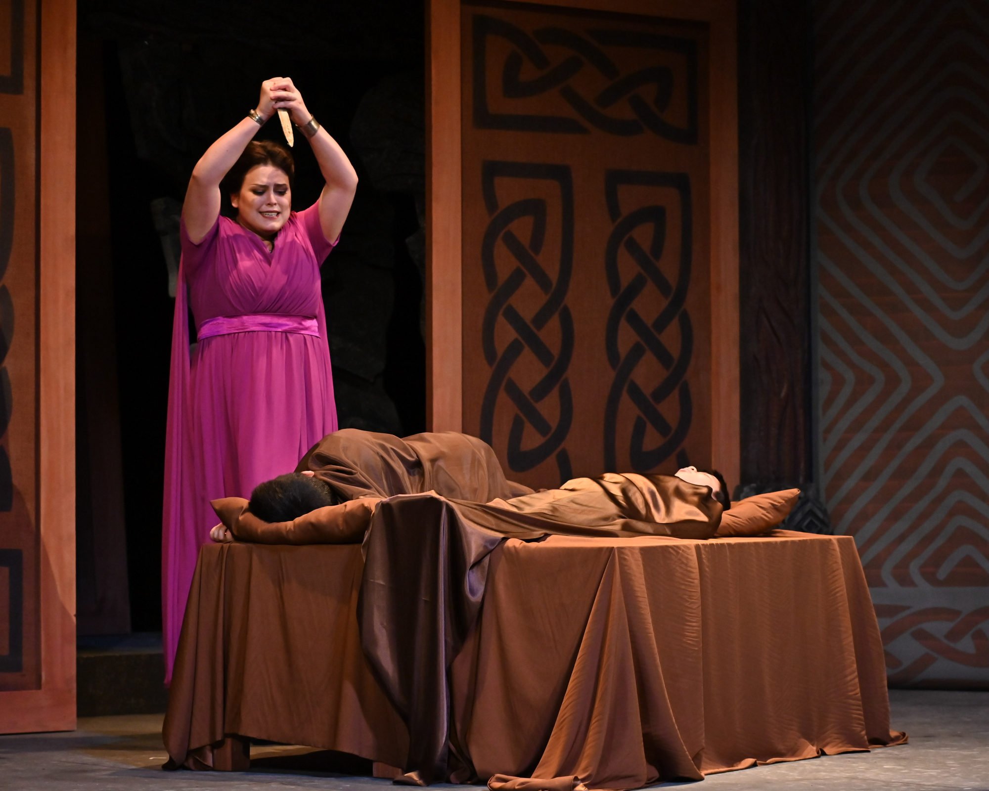 Norma contemplates killing her two sons while they sleep. Photo: Musica Viva