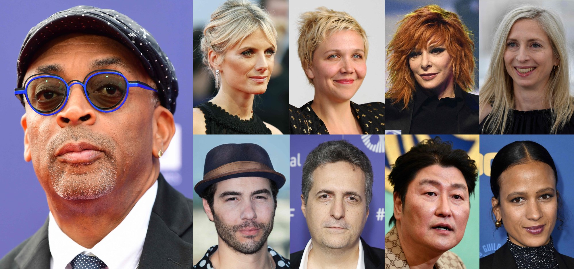 The jury of the 74th Cannes Film Festival comprises Spike Lee, Mélanie Laurent, Maggie Gyllenhaal, Mylène Farmer, Jessica Hausner, Tahar Rahim, Kleber Mendonca Filho, Song Kang-ho and Mati Diop. Photo: AFP