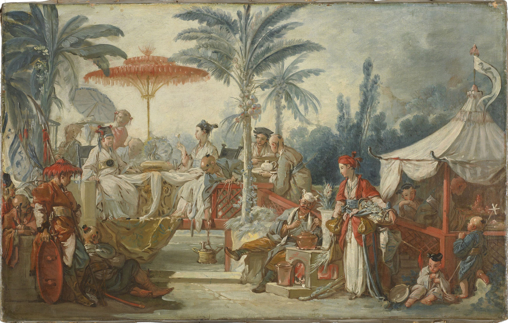 The Meal of the Emperor of China, 1742. Photo: Getty Images