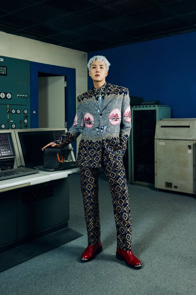 K-pop's BTS model Louis Vuitton's latest menswear looks in digital