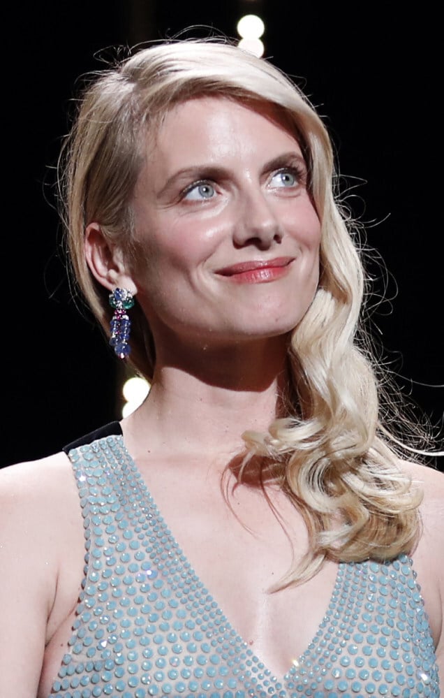 Jury member Mélanie Laurent on stage at the 74th Cannes Film Festival in Cannes, France, on July 6, 2021. Photo: Reuters